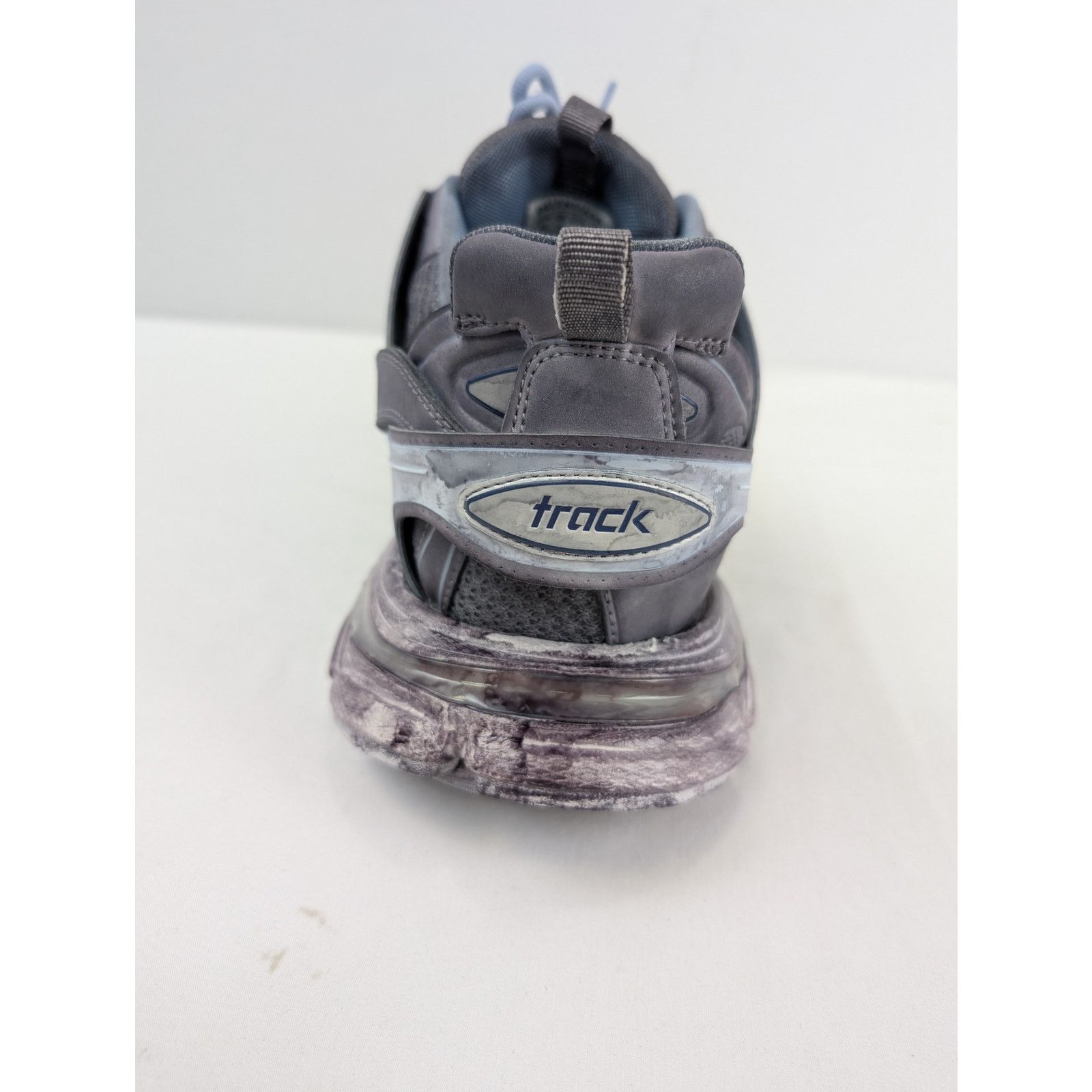 Balenciaga o1rshd1 Faded Mesh Rubber Track Sneakers in Multicolor Size US 12 / EU 45 - 16 Thumbnail