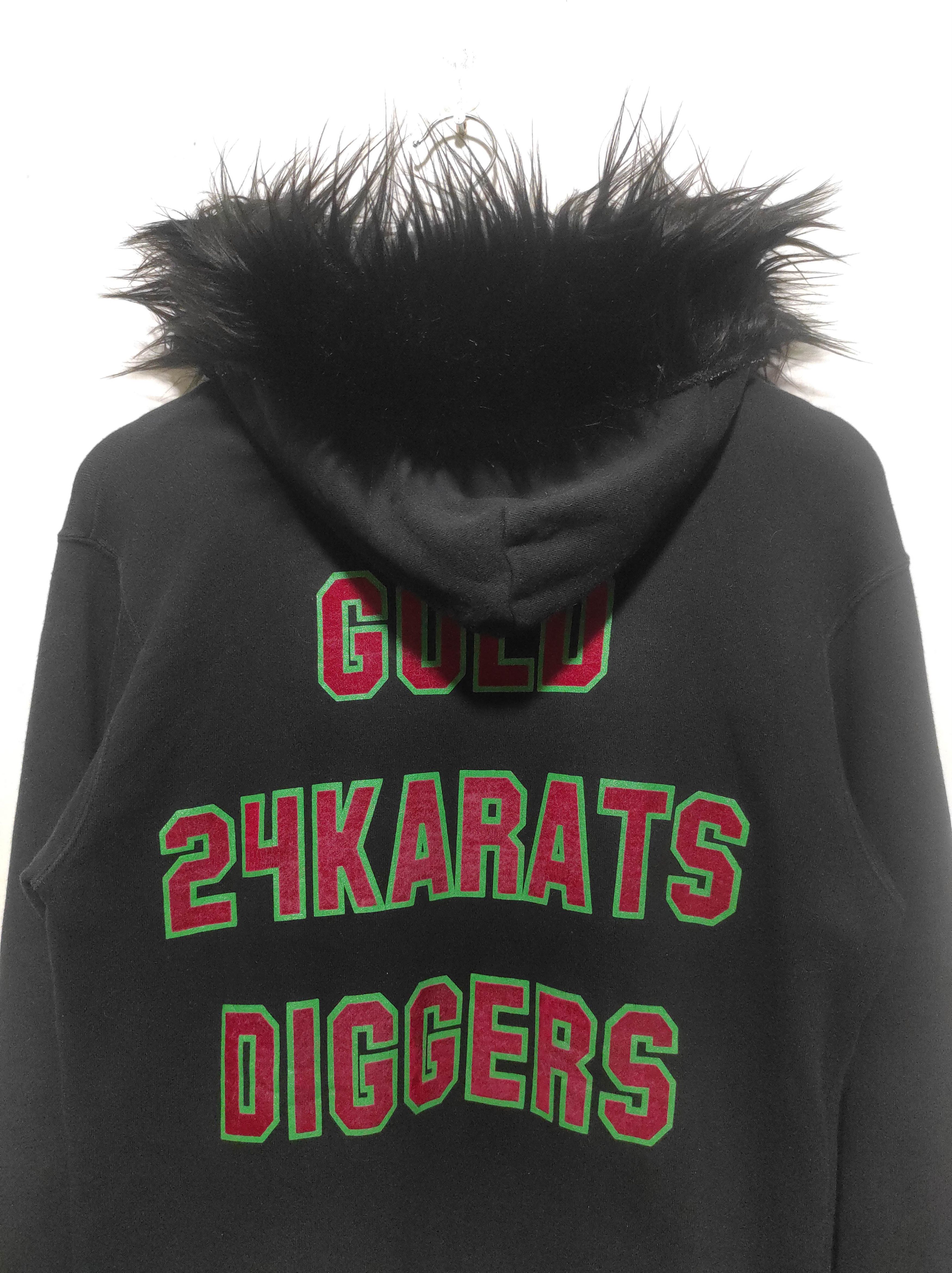 If Six Was Nine 24 Karats Zipper Fur Hoodie LGB IfSixWasNine style Size US M / EU 48-50 / 2 - 15 Thumbnail