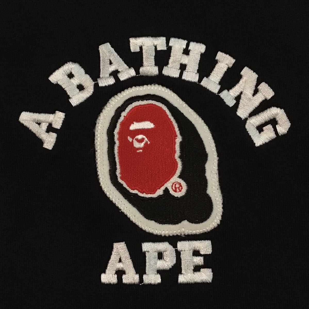 Bape × Nigo BAPE LOGO Sweat varsity jacket a bathing ape NIGO Size US M / EU 48-50 / 2 - 4 Thumbnail