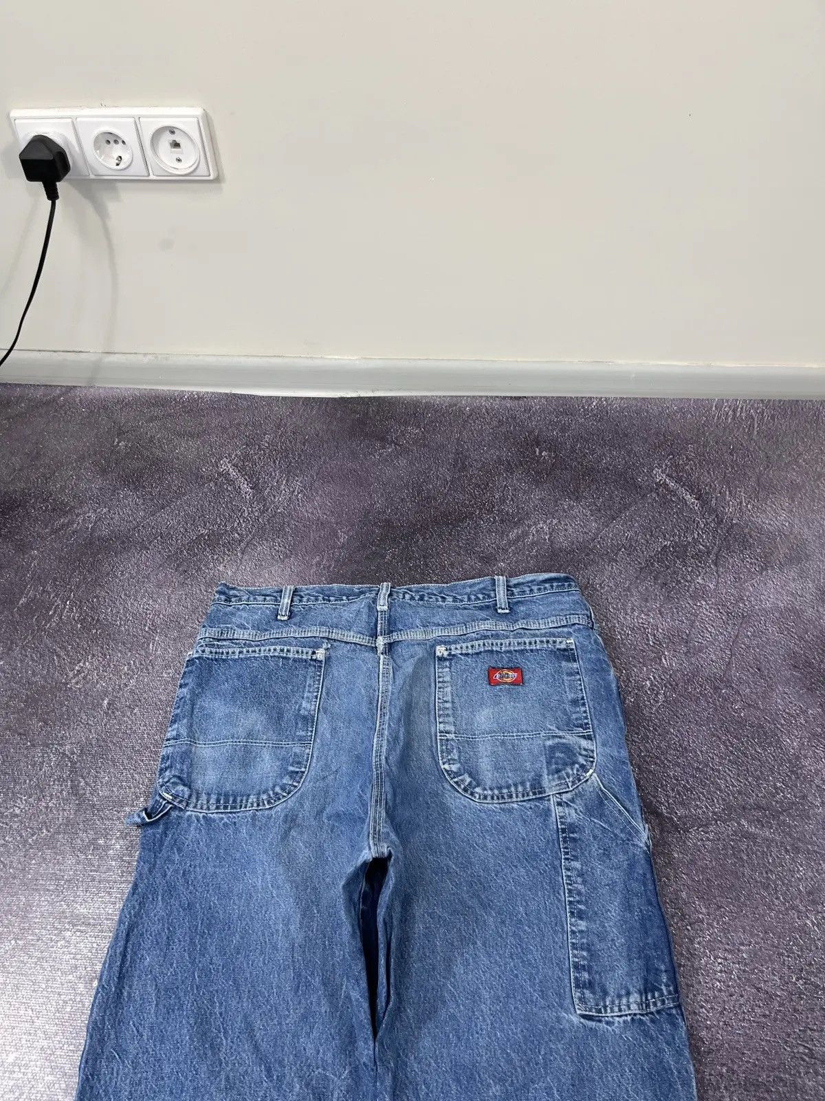 Dickies × Vintage Vintage Dickies USA Denim Faded Blue Hype Baggy Jeans Size US 38 / EU 54 - 5 Thumbnail