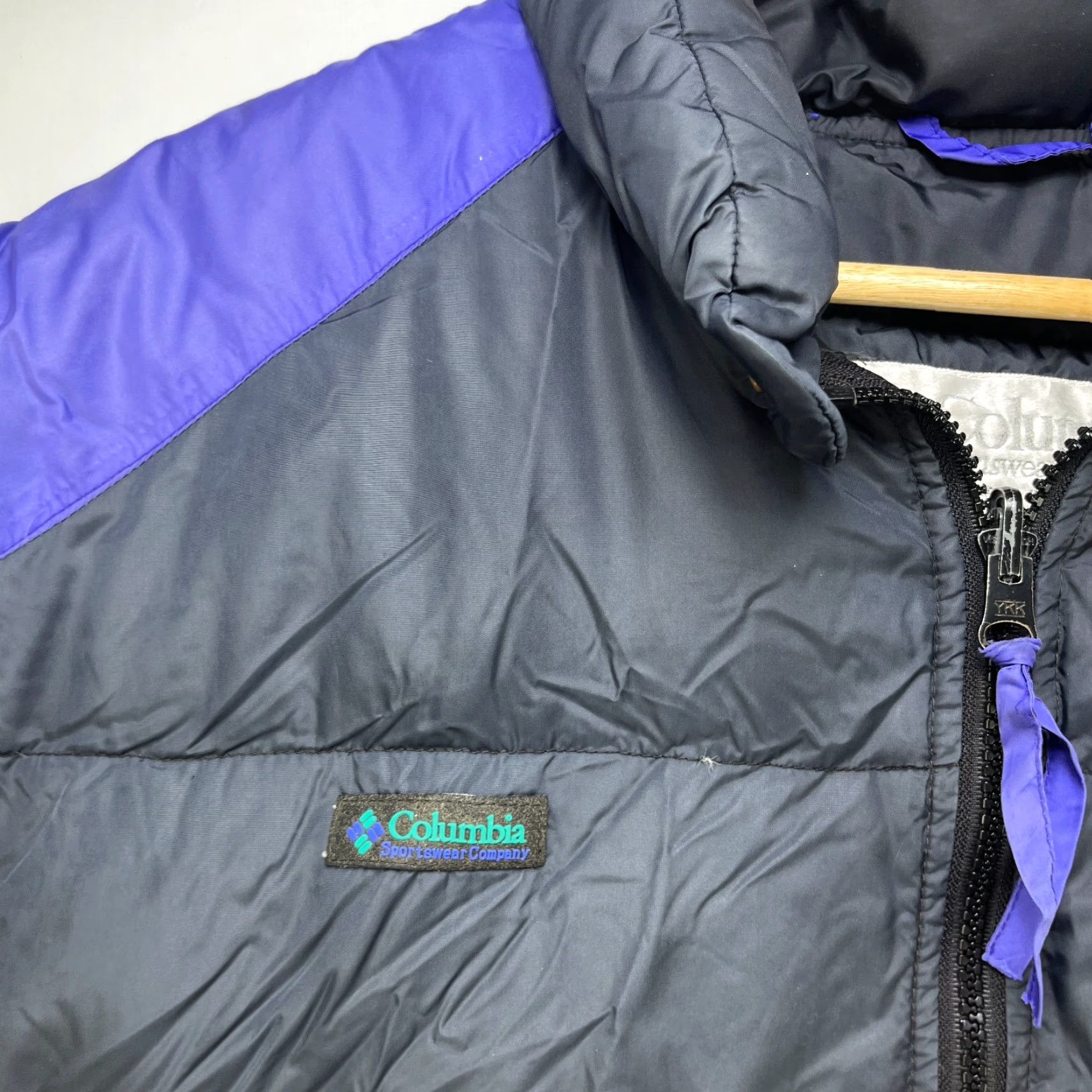 Vintage VINTAGE Columbia Puffer Vest Jacket Men L Black 90s Style Size US L / EU 52-54 / 3 - 3 Thumbnail