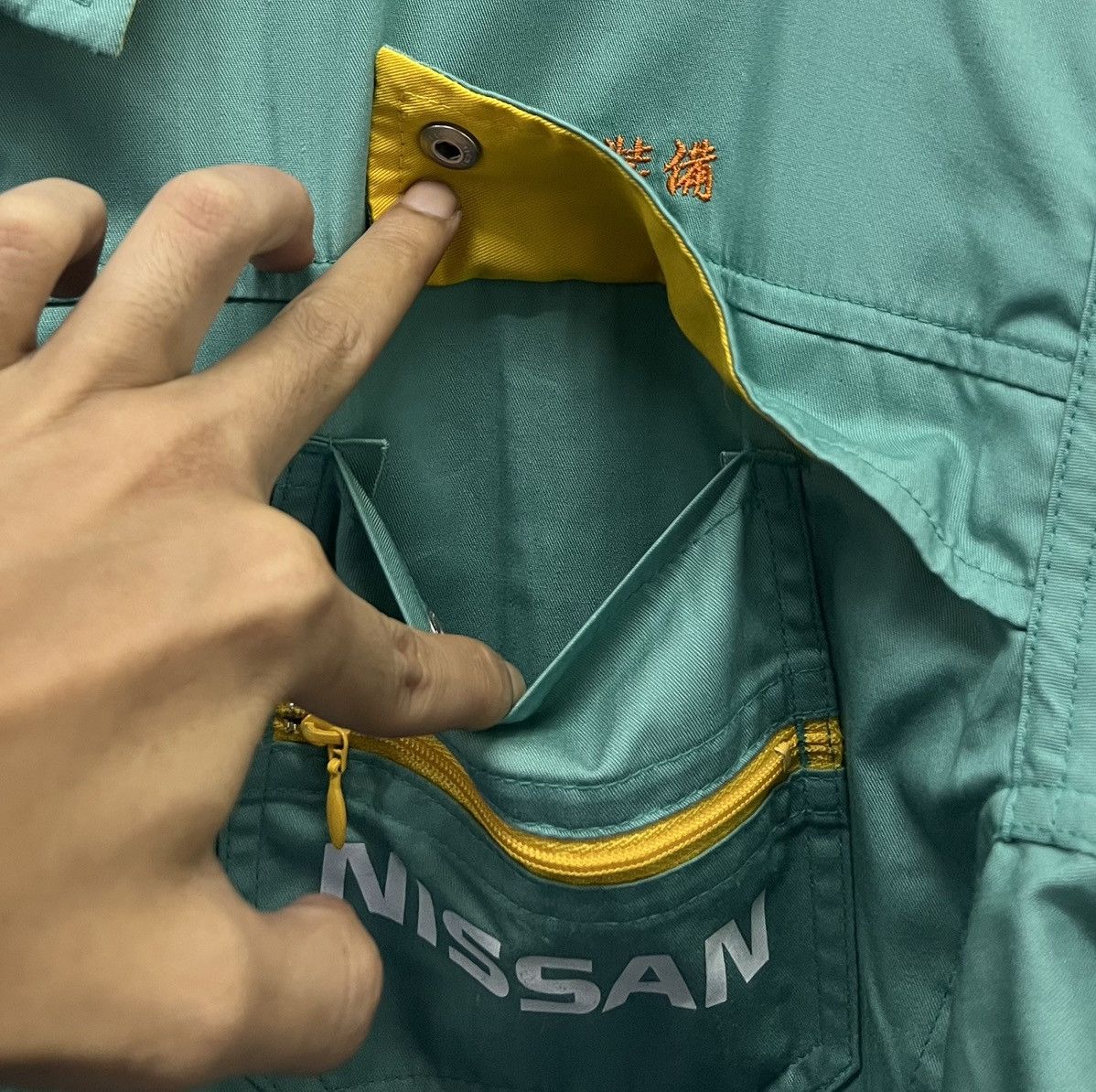 Japanese Brand × Vintage VINTAGE AUTO-BI NONPUL SHIKIBO NISSAN OVERALL Size US 37 - 7 Thumbnail