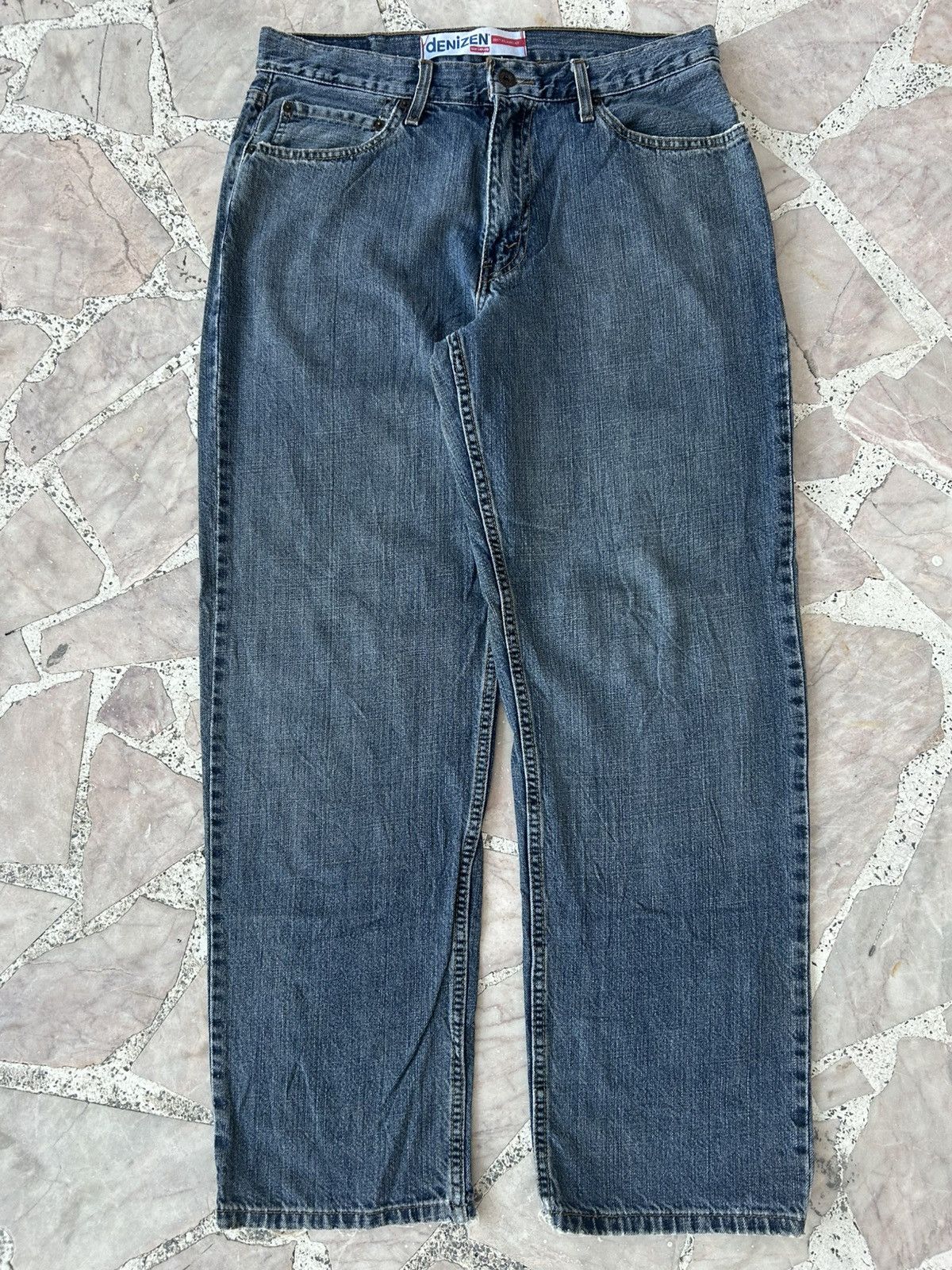 Levi's denizen Levis 285 Relaxed Fit Distress Denim Size US 33 - 1 Thumbnail