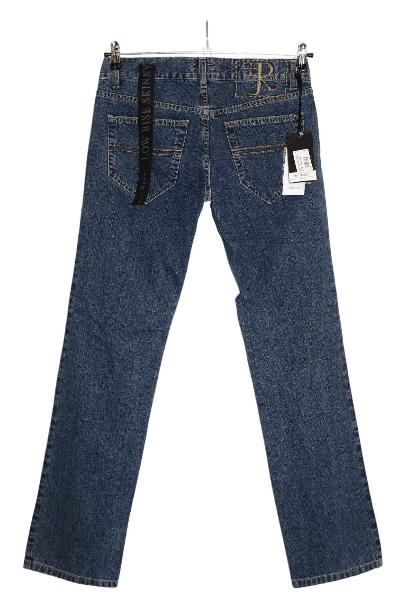 John Richmond Richmond Denim Low Rise Skinny Stonewash Jeans Size US 32 / EU 48 - 1 Thumbnail