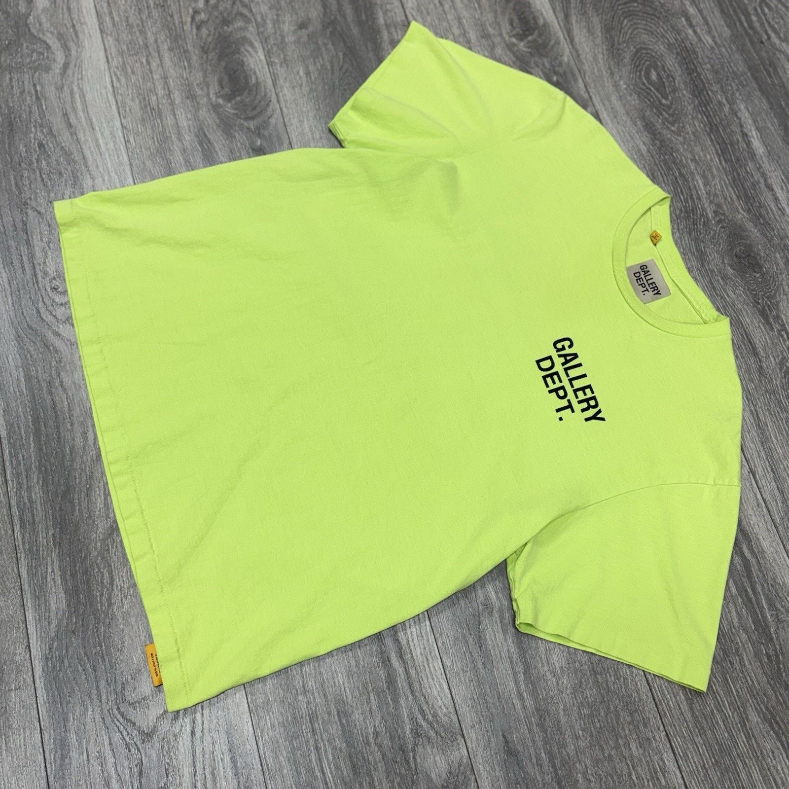 Gallery Dept. Gallery Dept Souvenir Tee ' Lime Green ' | ONLY WORN 1x Size US L / EU 52-54 / 3 - 6 Thumbnail