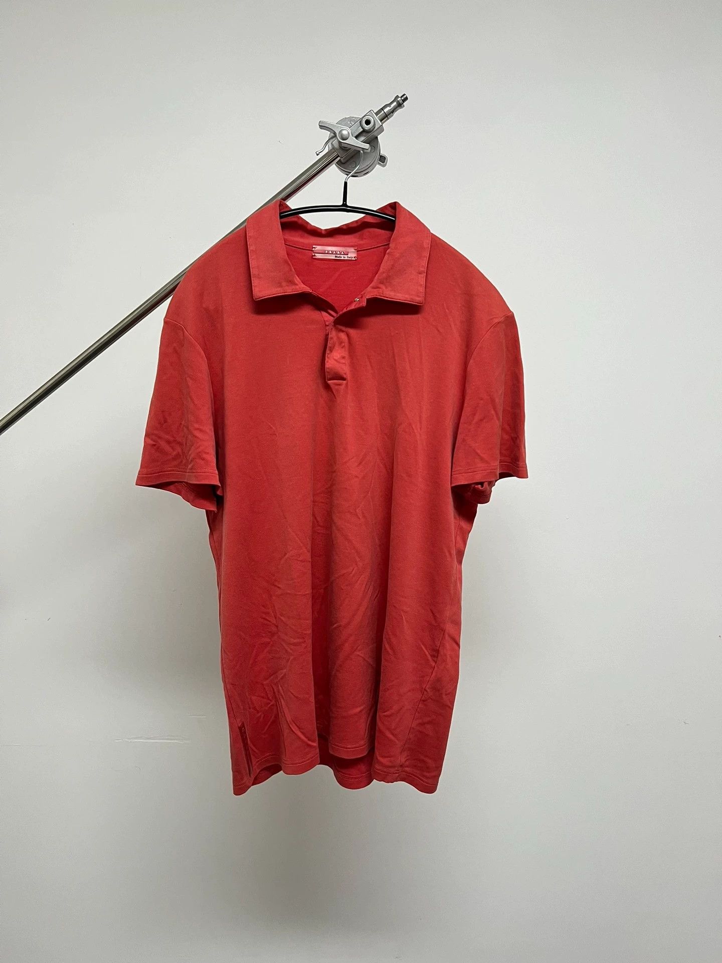 Prada Prada vintage sports polo shirt Red Label watermelon pink Size US M / EU 48-50 / 2 - 1 Thumbnail