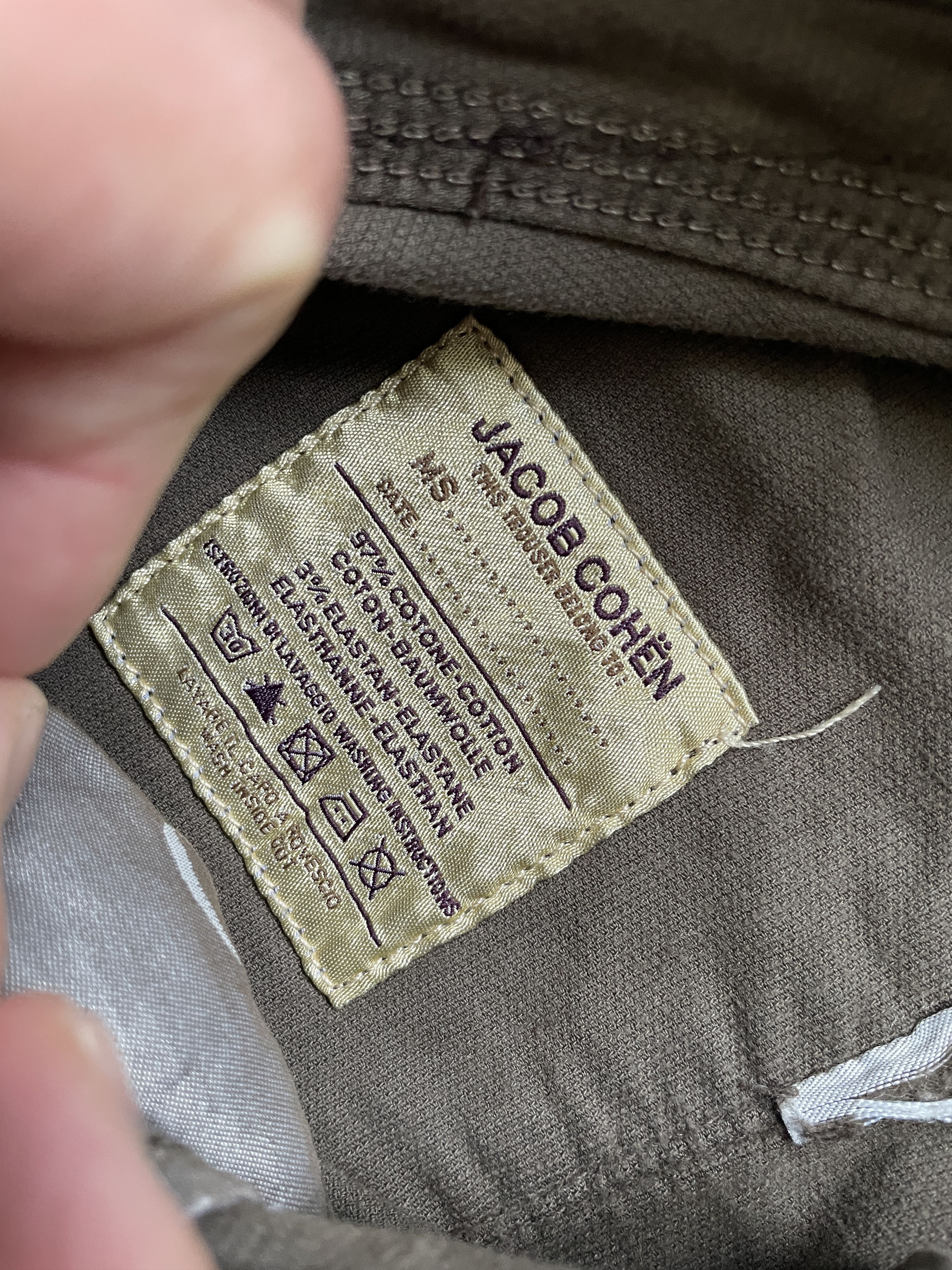 Jacob Cohen JACOB COHEN BROWN COURDUROI SLIM FIT JEANS Size US 29 - 8 Thumbnail