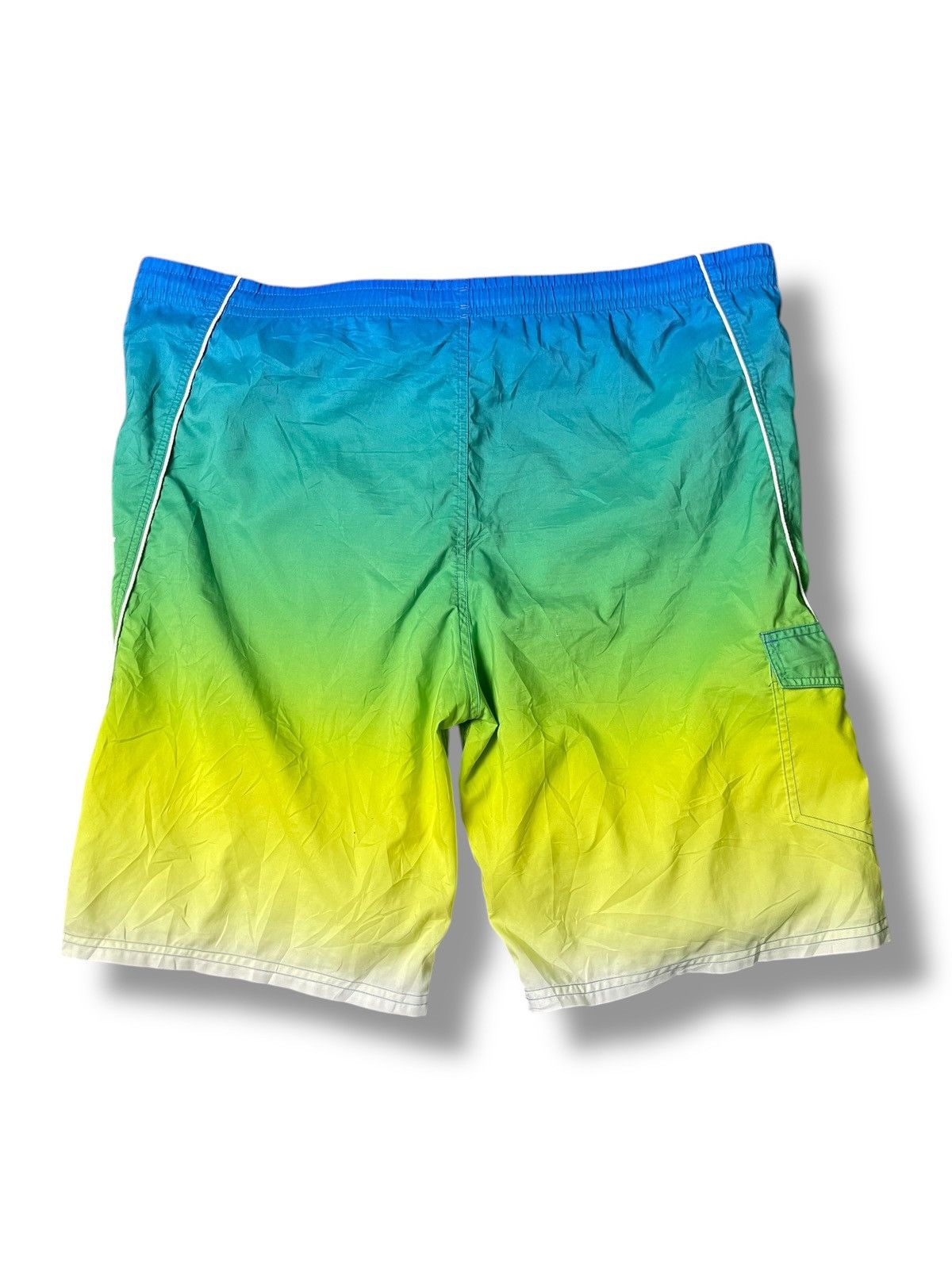 Japanese Brand × Vintage RUSS K. Brand Ombre Shorts (91) Size US 41 - 10 Thumbnail