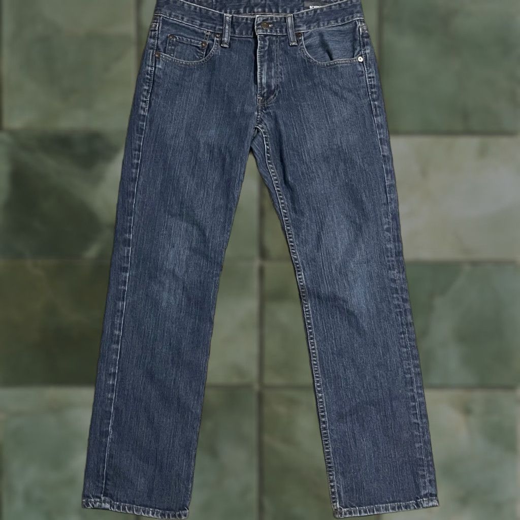 Bonobos Bonobos The Blue Jean Slim Mens Jeans 30x28 Blue Denim 5-Pocket Straight Fit Modern Size US 30 / EU 46 - 1 Thumbnail