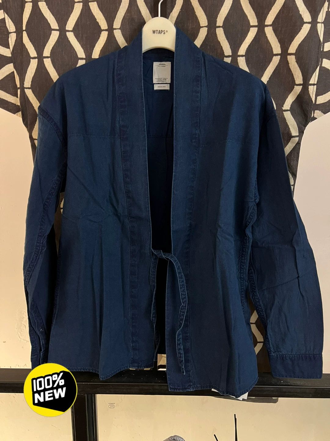 Visvim visvim lhamo blue dye shirt Size US M / EU 48-50 / 2 - 1 Thumbnail