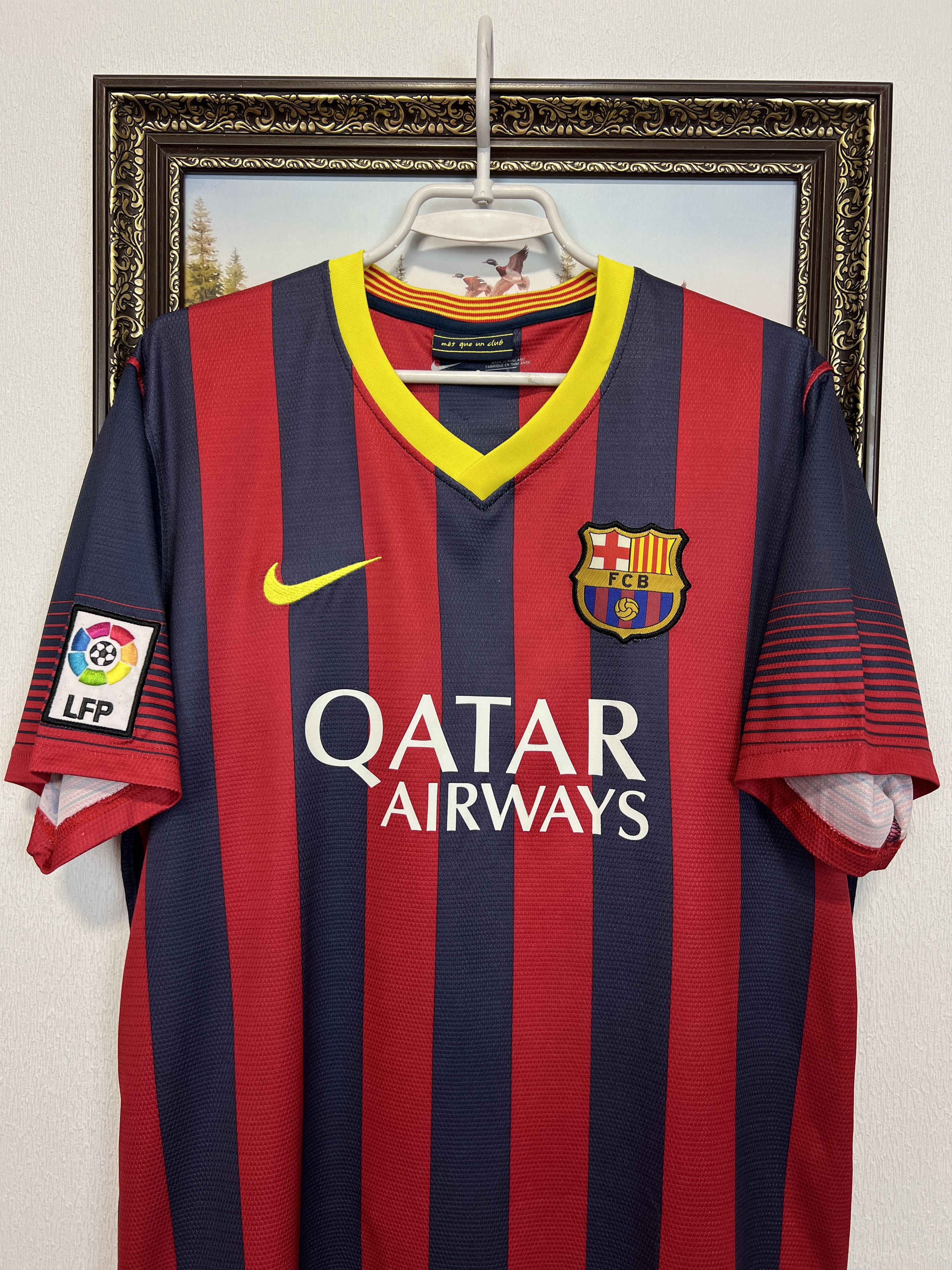 Vintage Barcelona football shirt Soccer Messi Replica Shirt Jersey Size US L / EU 52-54 / 3 - 2 Thumbnail