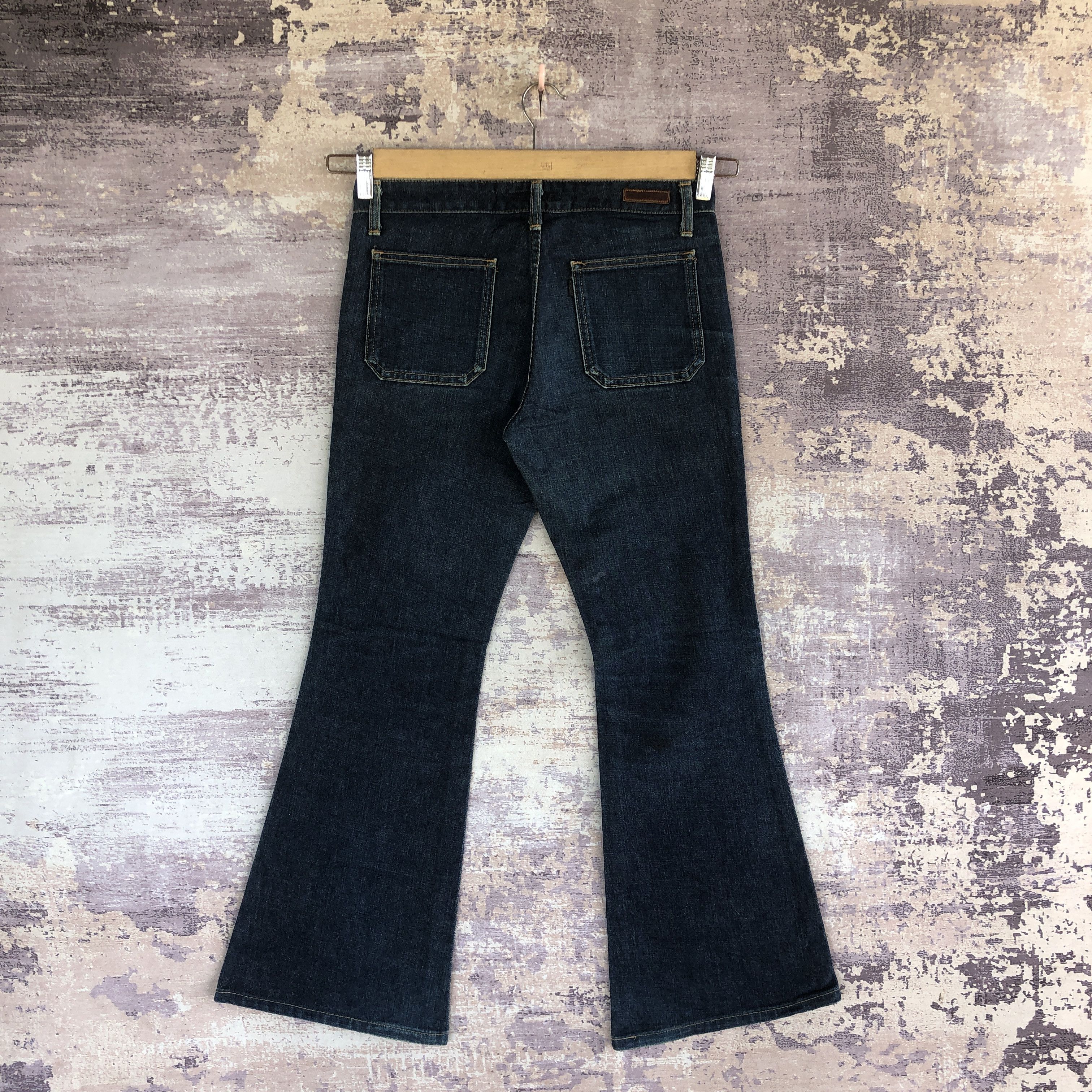 Big John Vintage 90s Big John Jeans Flare Boot Cut Denim Bush Pants Size US 30 / EU 46 - 2 Thumbnail