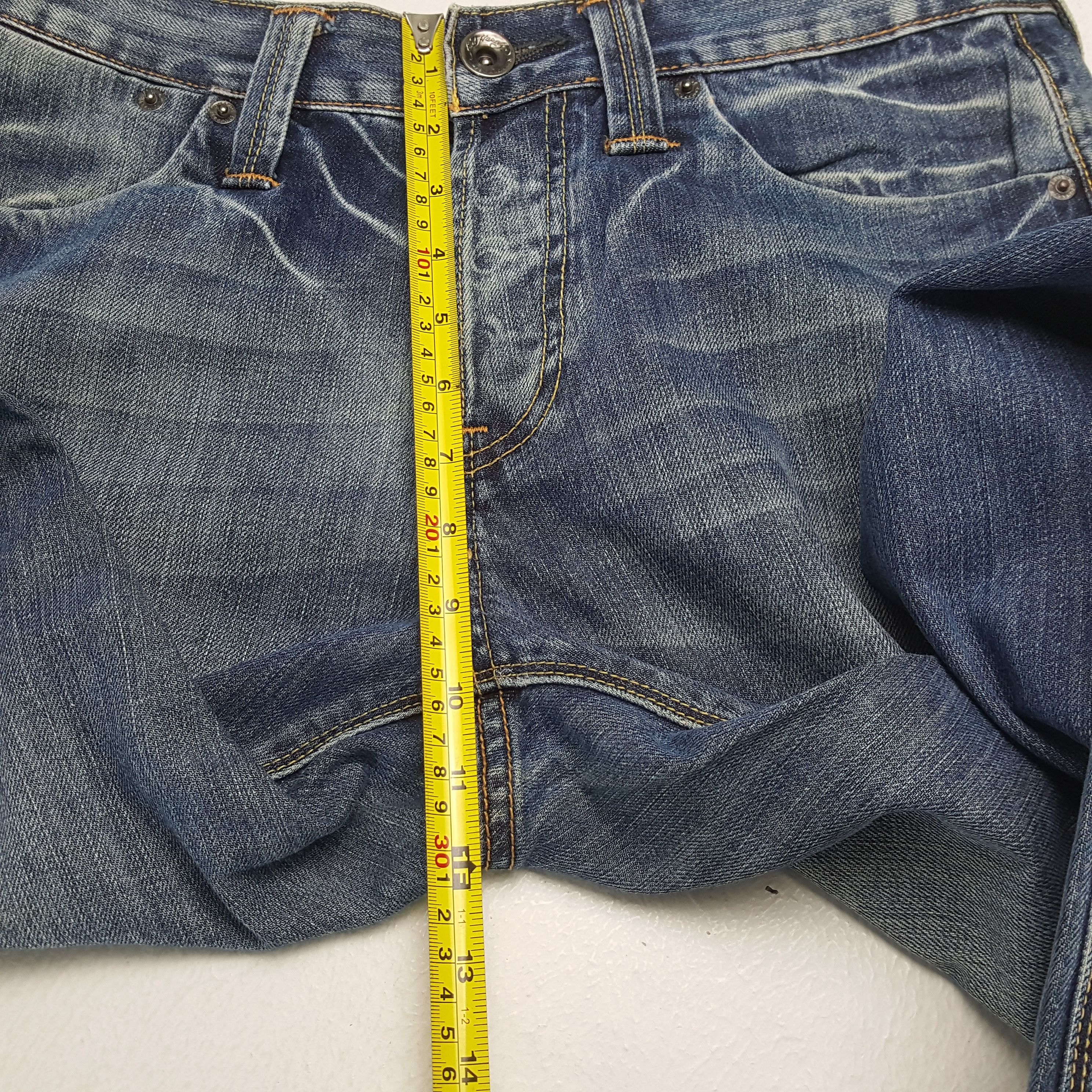 Christian Audigier × Ed Hardy × Vintage Vintage ED HARDY by CHRISTIAN AUDIGIER Italian Custom Jeans Size US 32 / EU 48 - 8 Thumbnail