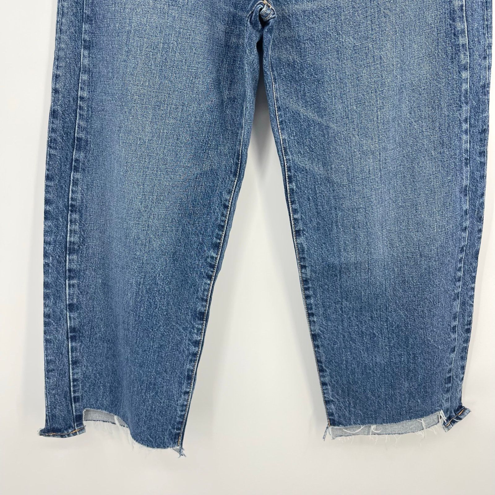 MOUSSY Moussy Vintage | NWT MV Dunkirk Round Cropped Jeans 28 Size 28" / US 6 / IT 42 - 10 Thumbnail