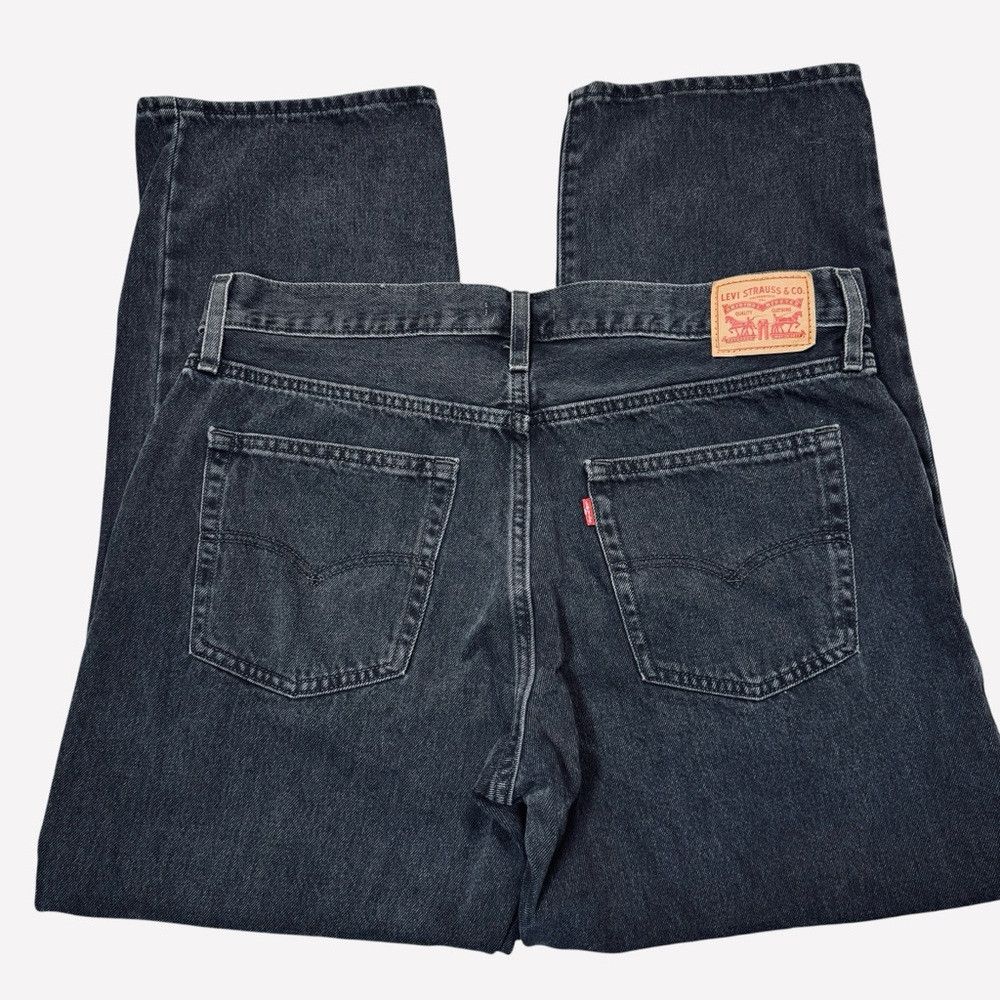Levi's Levi's 94 Baggy Jeans In Black Stonewash Size 33 Size 33" - 5 Thumbnail