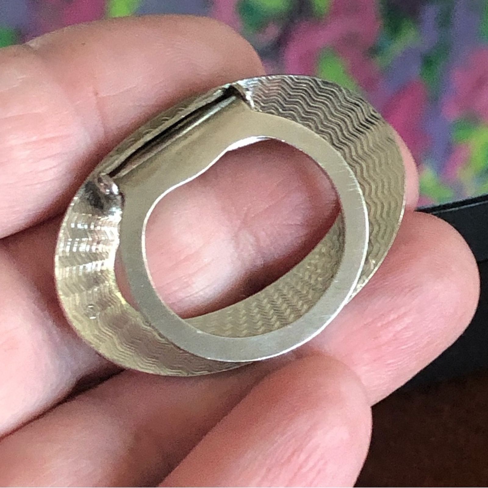 Vintage Vintage Lieba USA silver oval scarf clip Size ONE SIZE - 7 Thumbnail