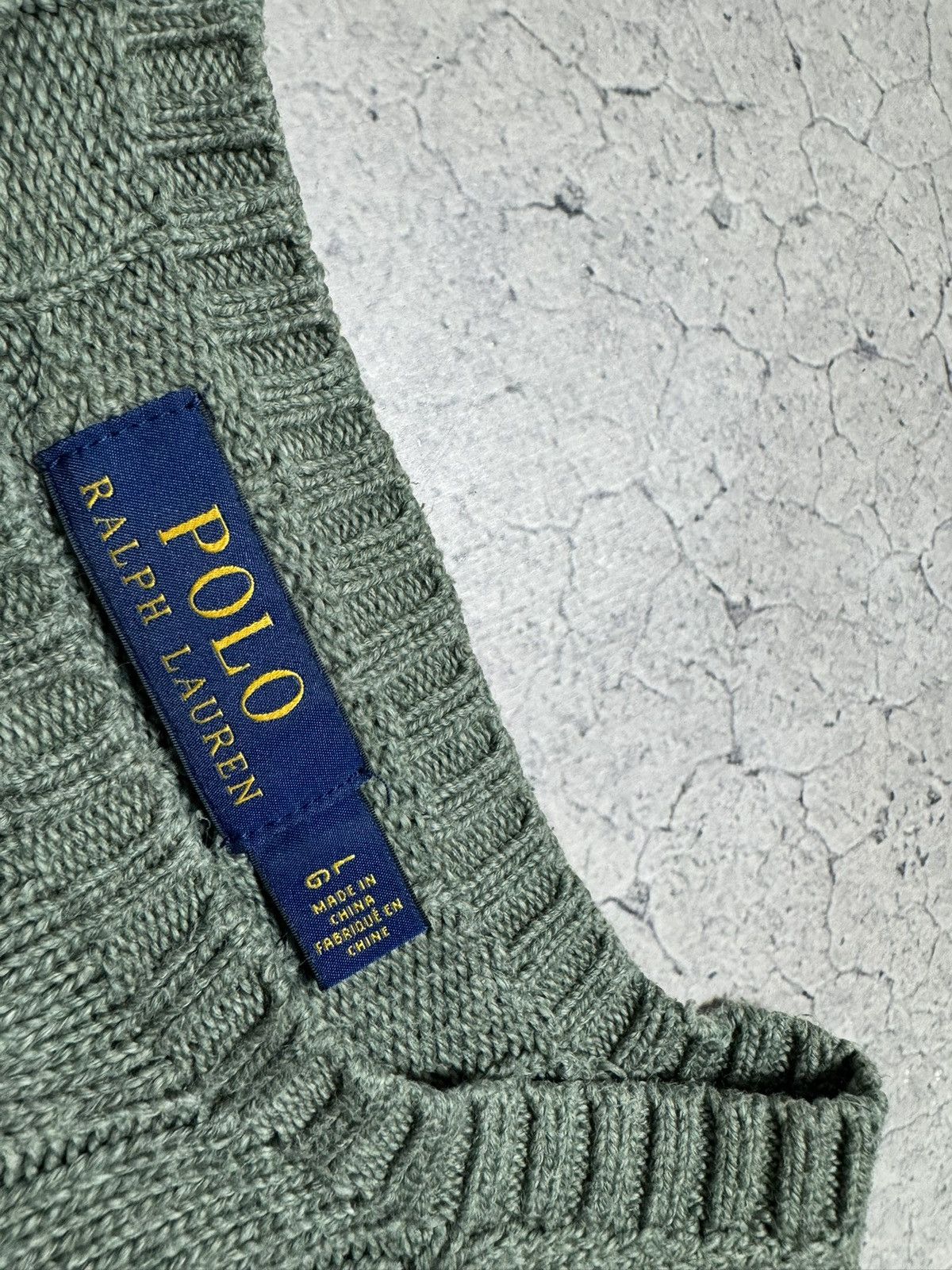 Polo Ralph Lauren Polo Ralph Lauren Knitted Cable Sweater PRL Size L Size US L / EU 52-54 / 3 - 6 Thumbnail