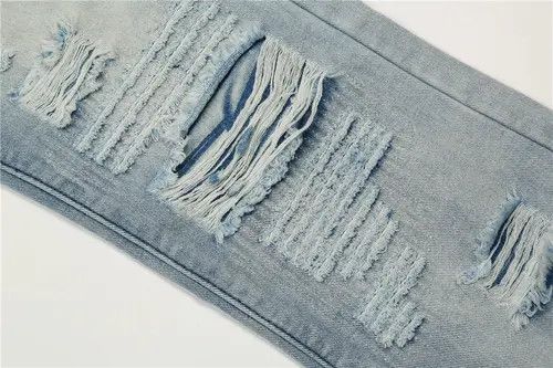 Jean punk fade flared ripped jeans Size US 30 / EU 46 - 4 Thumbnail