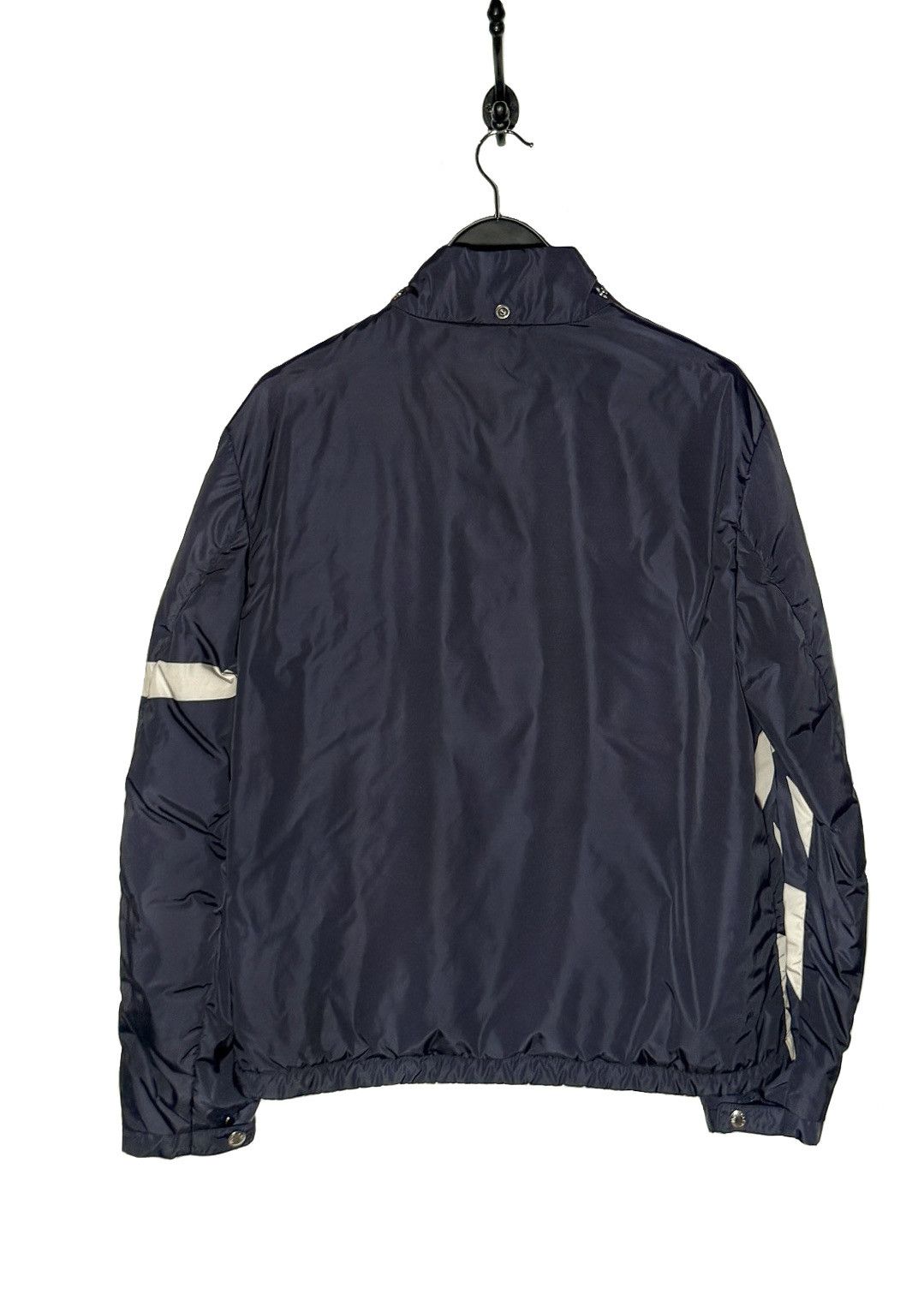 Moncler Moncler Navy Blue Logo Bert Down Jacket Size US M / EU 48-50 / 2 - 3 Thumbnail
