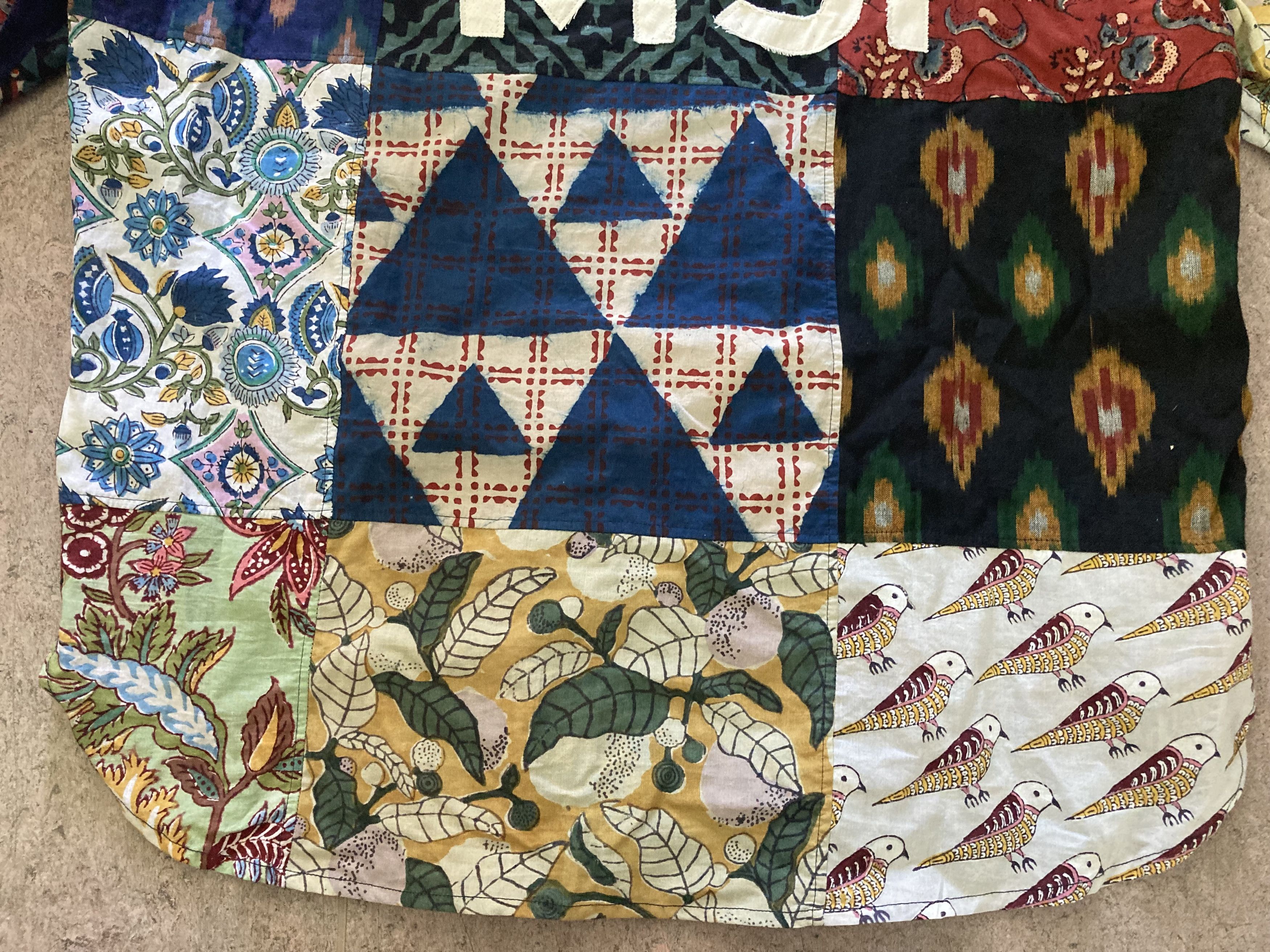 Kardo Kardo Patchwork Shirt with Multicolored Pattern L XL Size US L / EU 52-54 / 3 - 9 Thumbnail