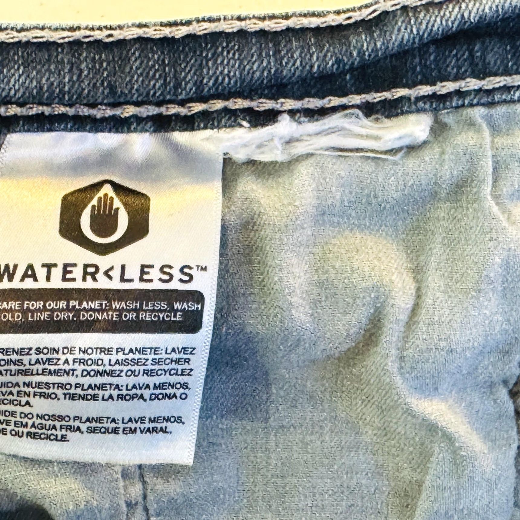Levi's Levi's 505 Jeans Mens 42x32 Blue Medium Wash Straight Denim Zip Fly Mid Rise Size US 42 / EU 58 - 5 Thumbnail