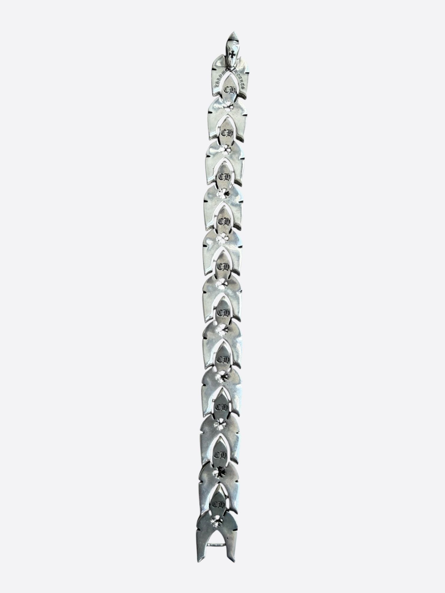 Chrome Hearts Chrome Hearts Silver Fleur Link Bracelet Size ONE SIZE - 2 Thumbnail