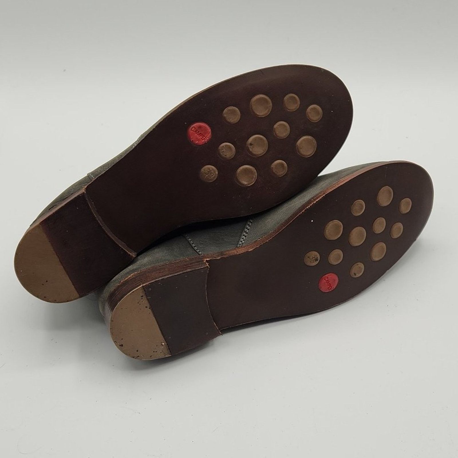 Camper Green Slip-on Ankle Boots by Camper Size US 8 / IT 38 - 4 Thumbnail
