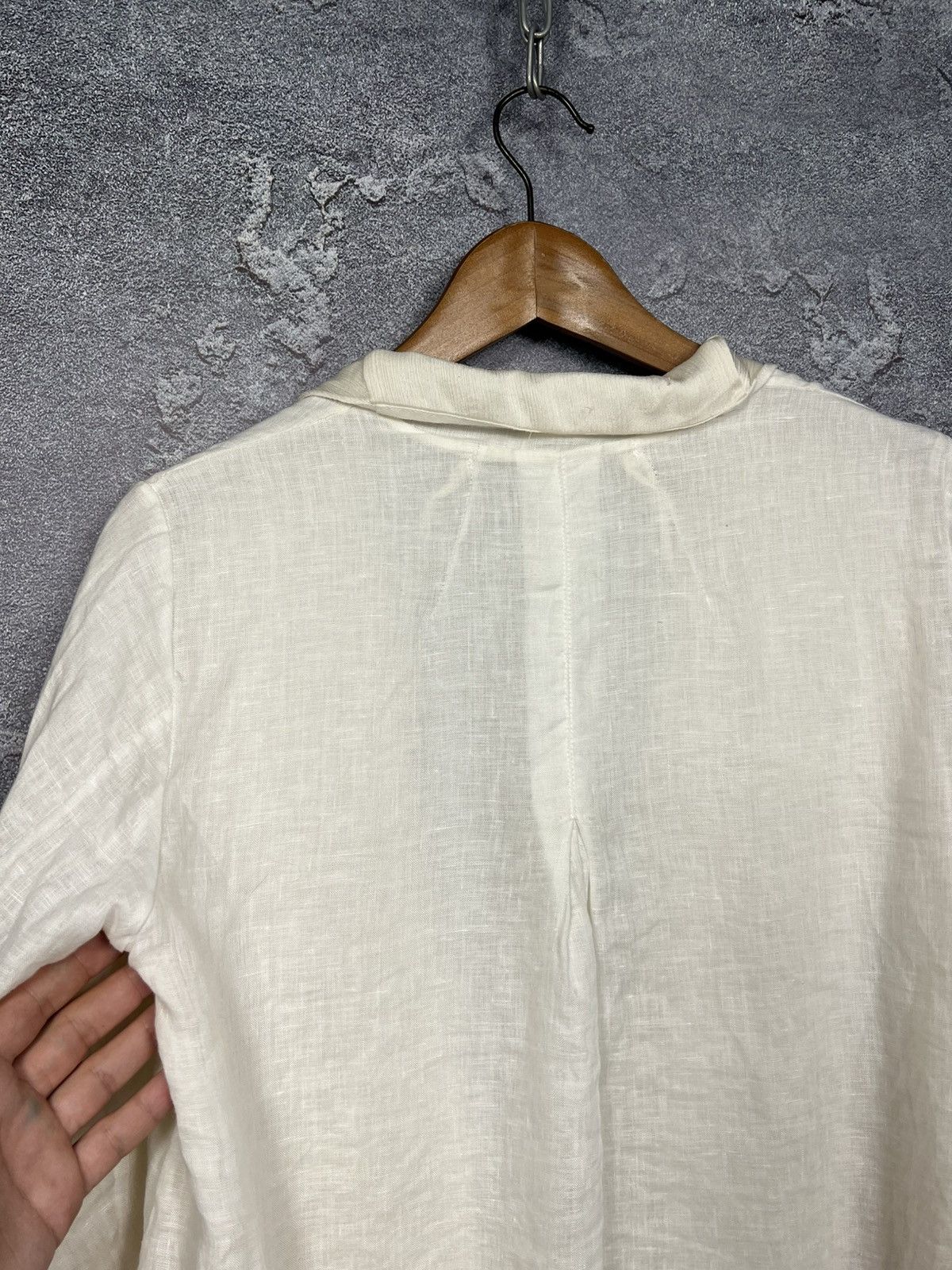 Transit Transit Par-Such Linen Double Button Blazer Jacket Size M / US 6-8 / IT 42-44 - 16 Thumbnail