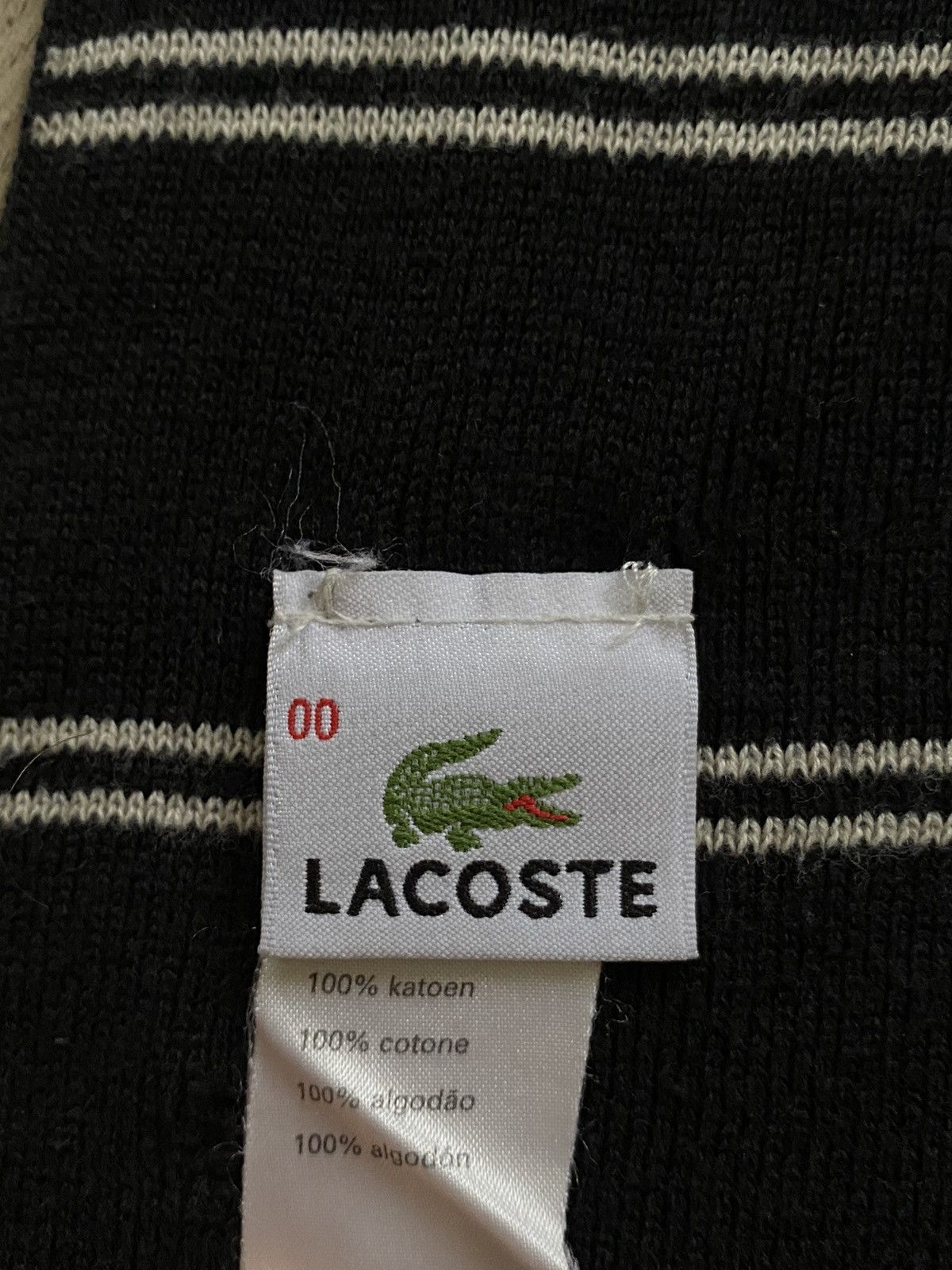 Lacoste Lacoste Golf Scarf Size ONE SIZE - 6 Thumbnail