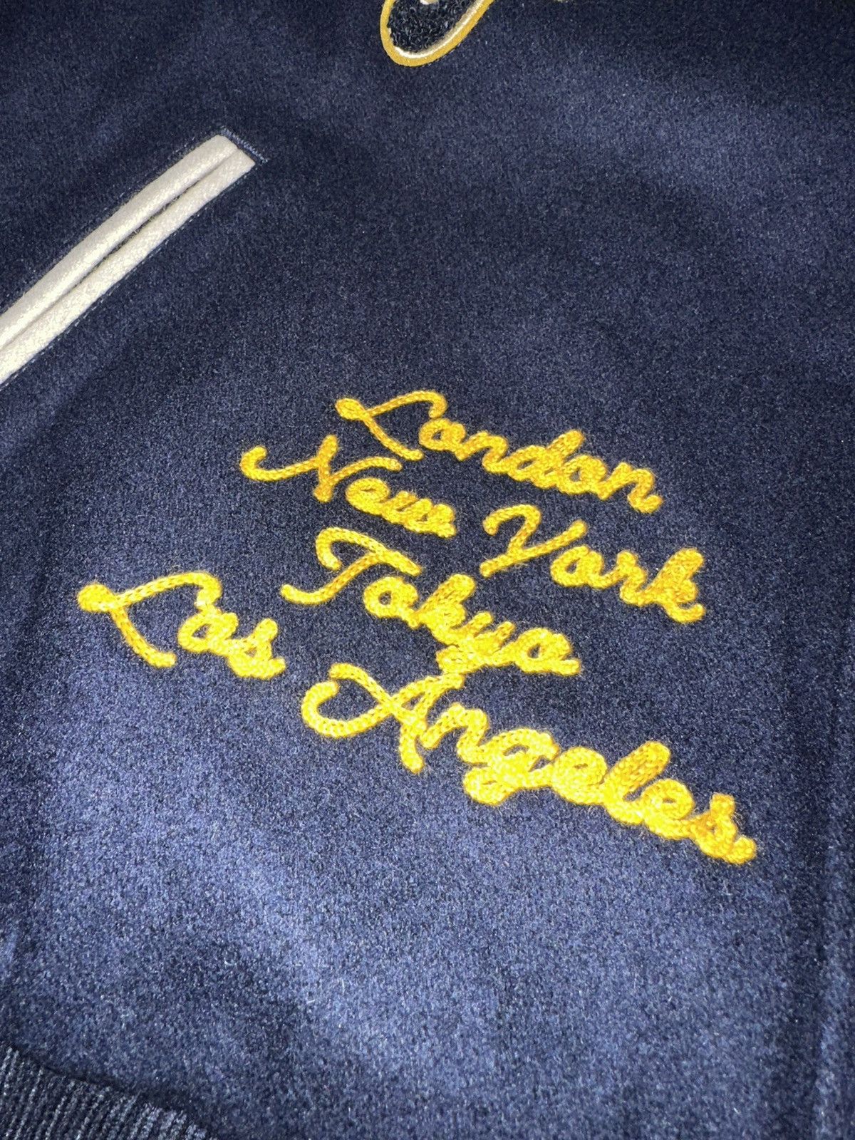 Palace Palace Saints Varsity Jacket Navy Size US M / EU 48-50 / 2 - 4 Thumbnail