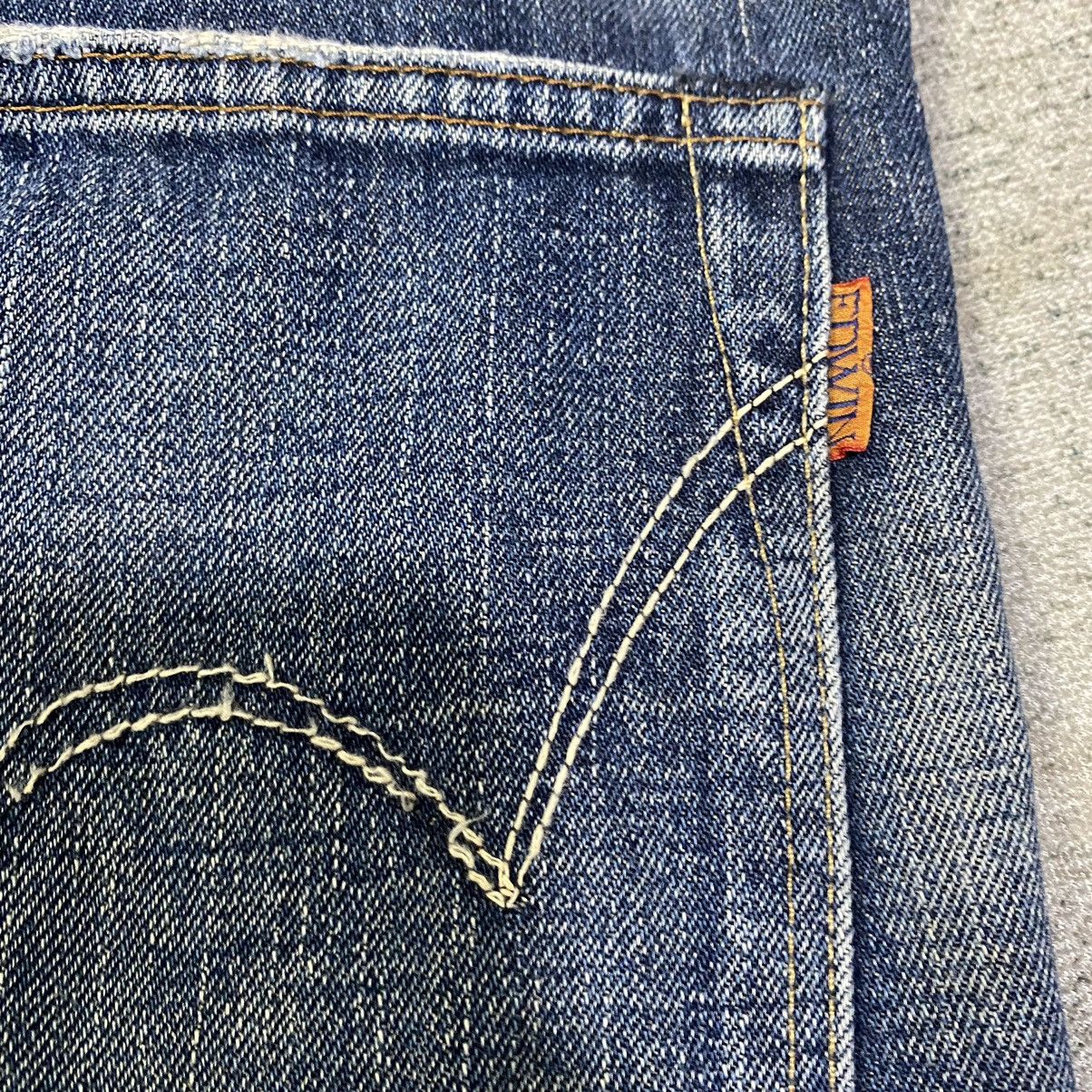 Edwin × Jean Edwin 505 Selvage Denim Distressed Jeans Size US 30 / EU 46 - 8 Thumbnail