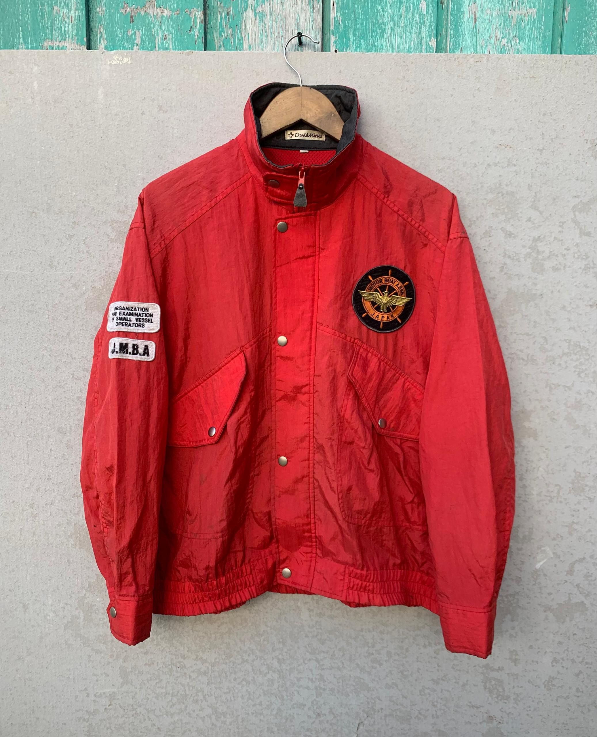 Designer × Japanese Brand × Vintage Vintage Damid Hicks Motor Boat Assn Japan Nylon Jacket Size US L / EU 52-54 / 3 - 2 Thumbnail
