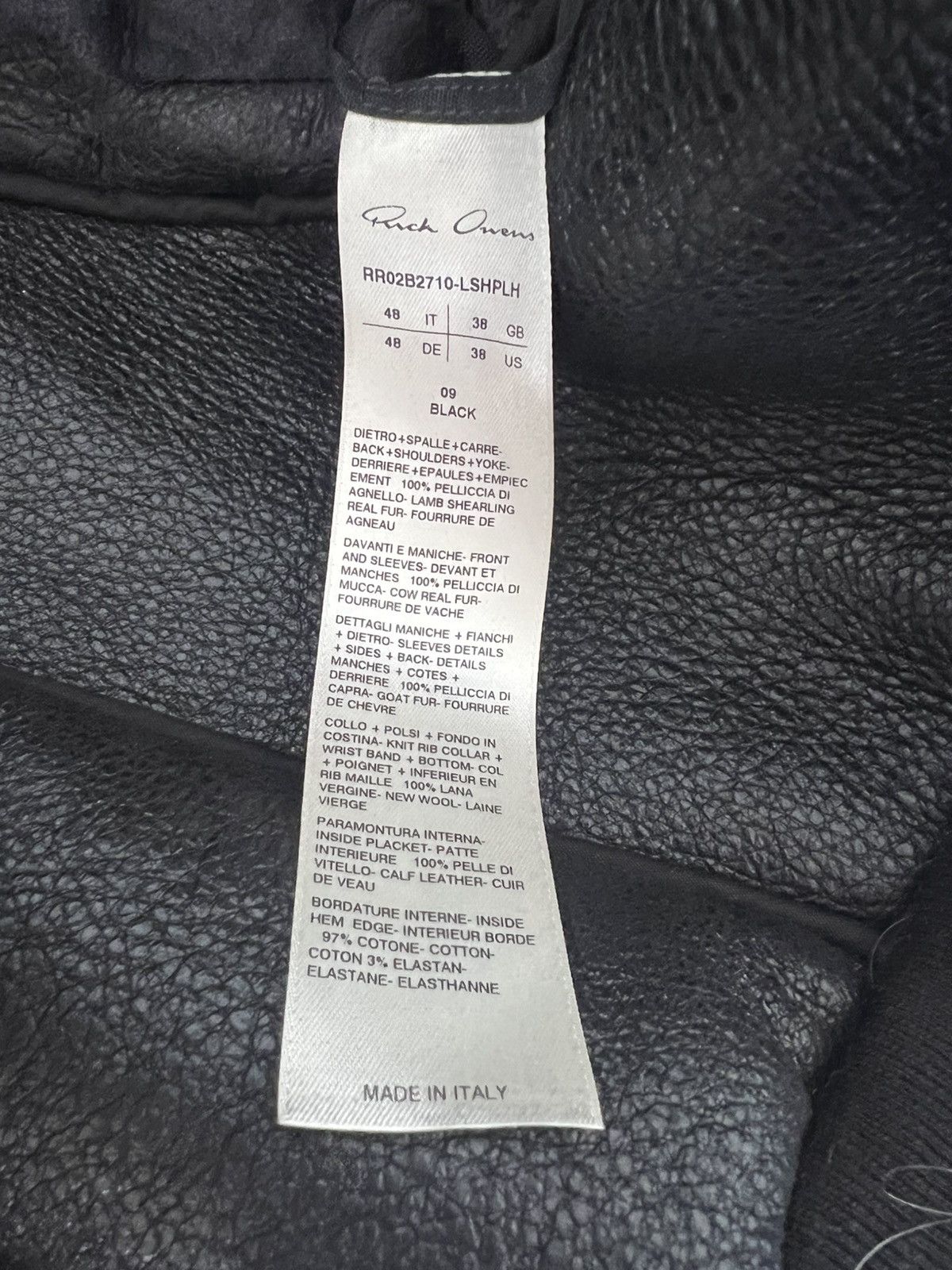 Rick Owens Rick Owens Strobe Runway Bomber Size US M / EU 48-50 / 2 - 5 Thumbnail
