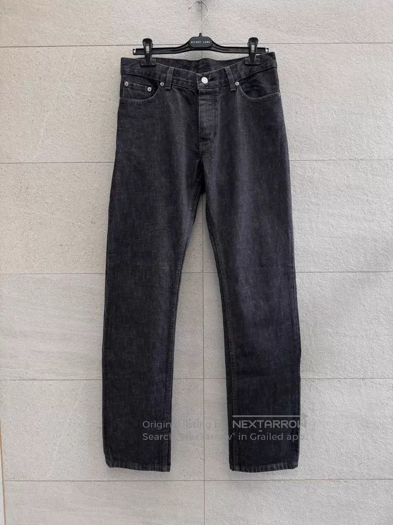 Helmut Lang Helmut Lang Green Stripe Raw Denim Size US 32 / EU 48 - 7 Thumbnail