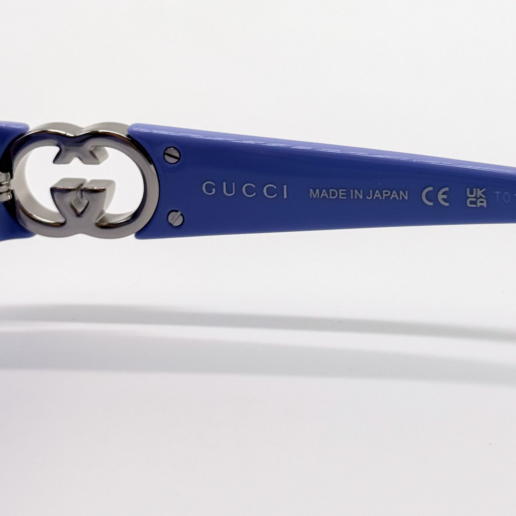 Gucci NEW GUCCI SUNGLASSES WOMEN OVAL PURPLE GUCCI GG1662SA 003 Size ONE SIZE - 9 Thumbnail