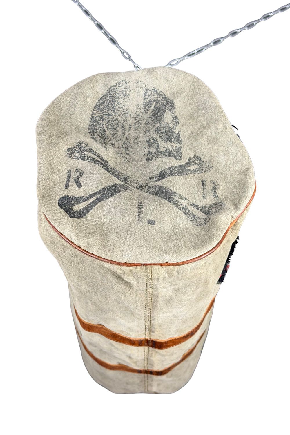RRL Double RL Handmade Italy Military Patch Canvas Leather image 3