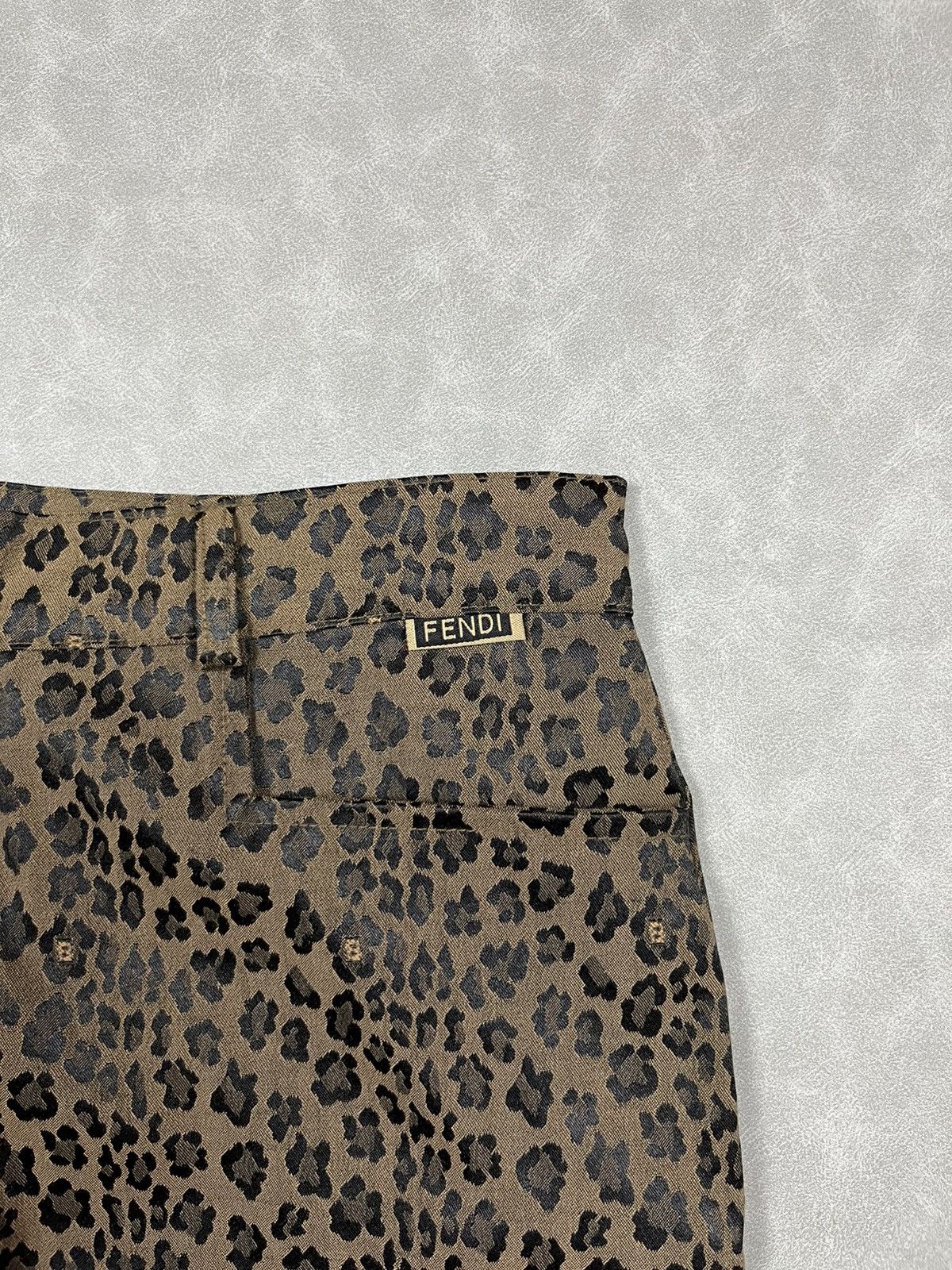 Fendi Vtg Fendi leopard pants Size US 28 / EU 44 - 5 Thumbnail