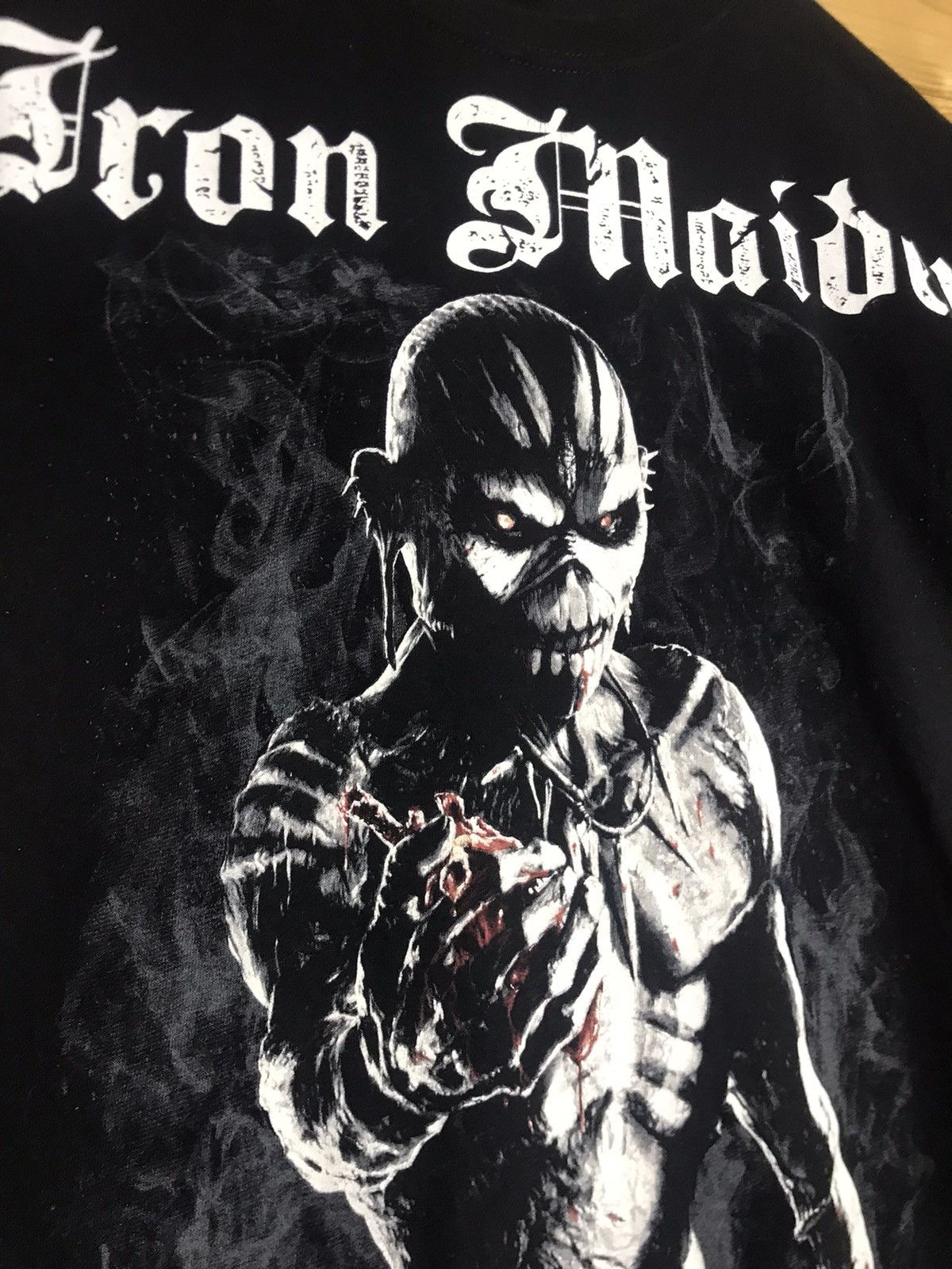 Band Tees Iron Maiden over print t-shirt Size US S / EU 44-46 / 1 - 4 Thumbnail