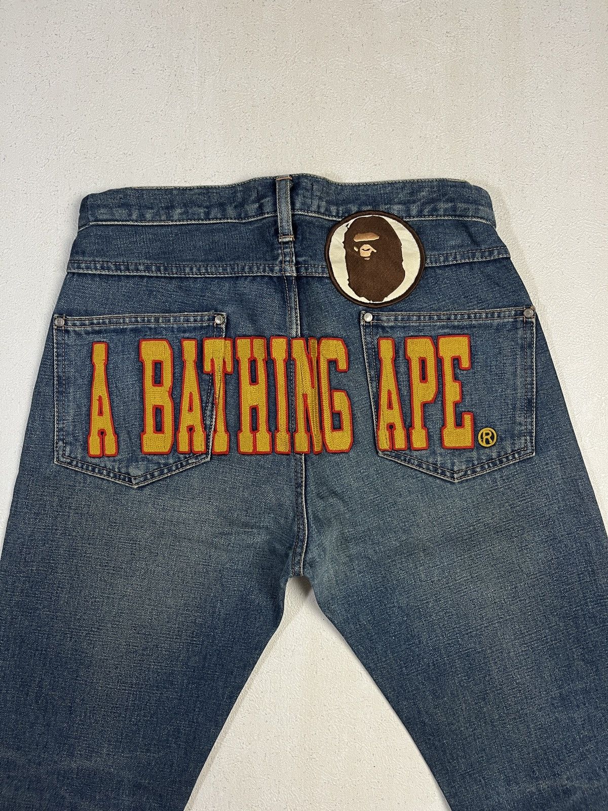 Bape Bape Embroidered Skinny Jeans Size US 30 / EU 46 - 3 Thumbnail
