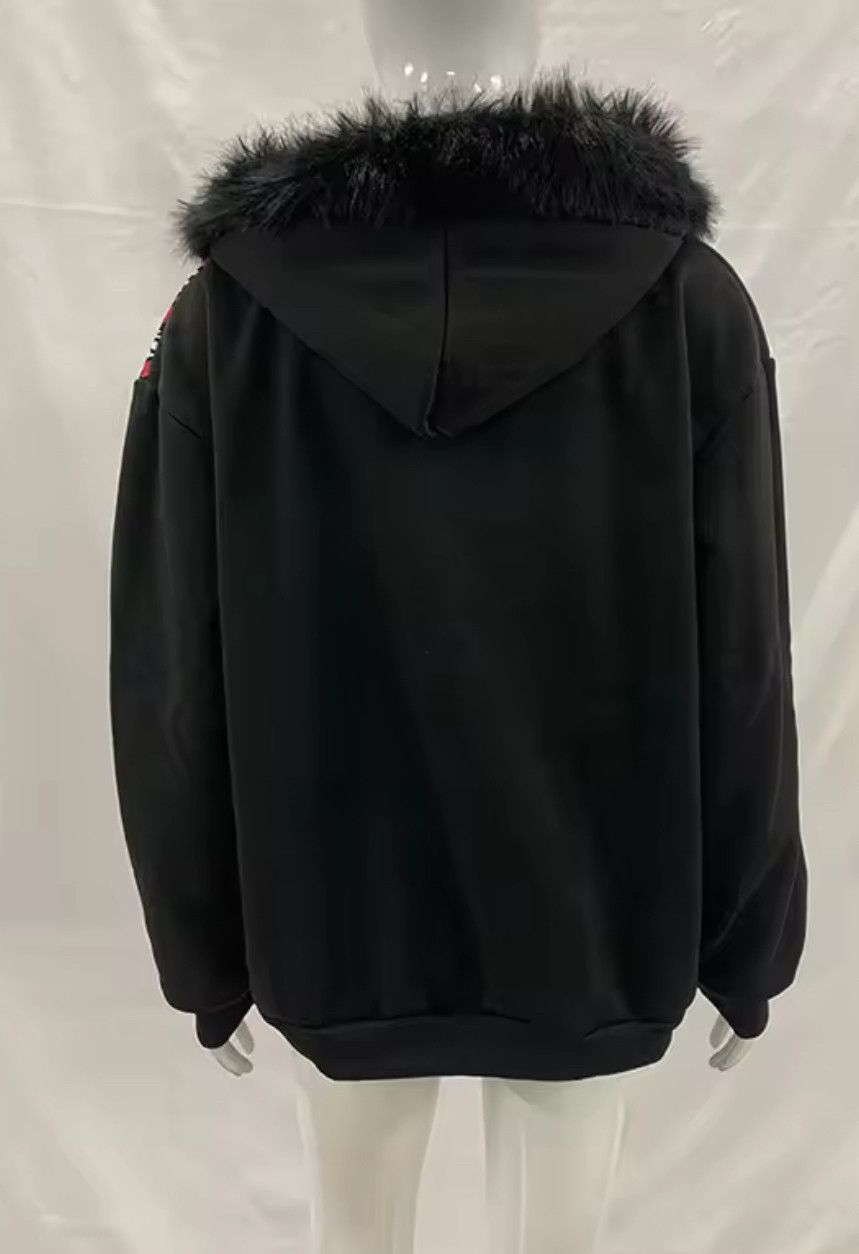 Other Fashion Punk Big American Flag Fur Hat Graphic Hoodies Size US M / EU 48-50 / 2 - 3 Thumbnail