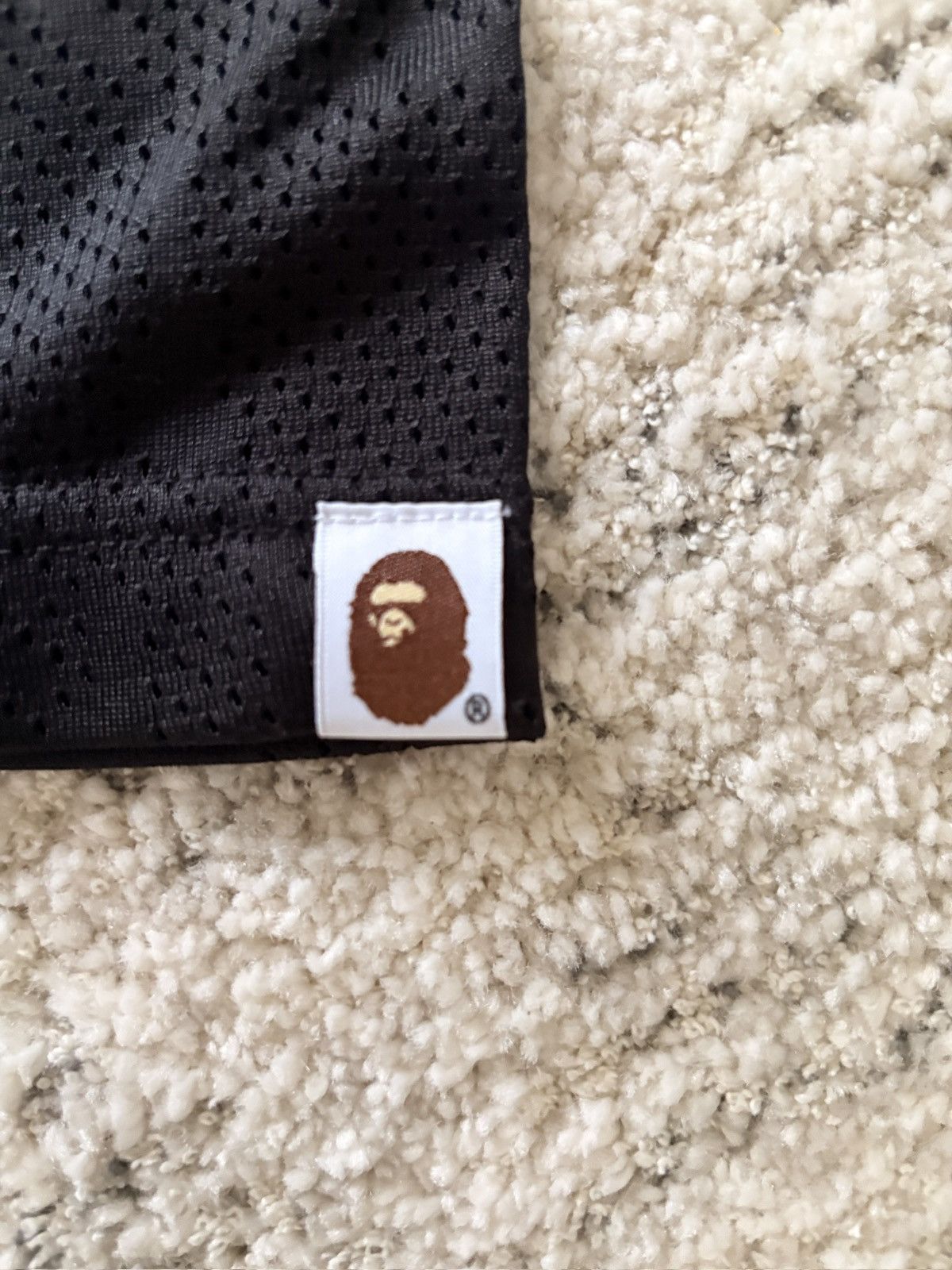 Bape BAPE Black Solid Camo Jacquard Multilogo Football Jersey Size US S / EU 44-46 / 1 - 4 Thumbnail