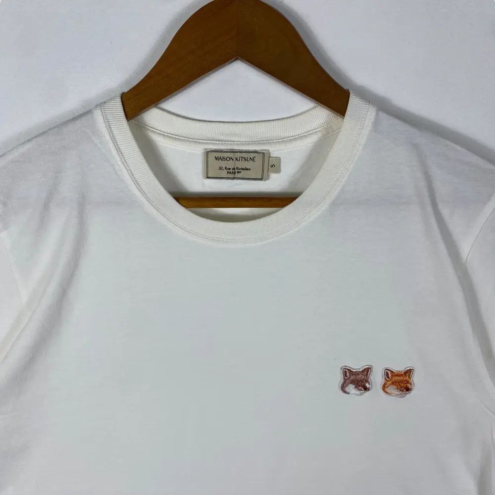 Maison Kitsune MAISON KITSUNE Basic Tee Shirt Small Size Made In Portugal Size US S / EU 44-46 / 1 - 2 Thumbnail