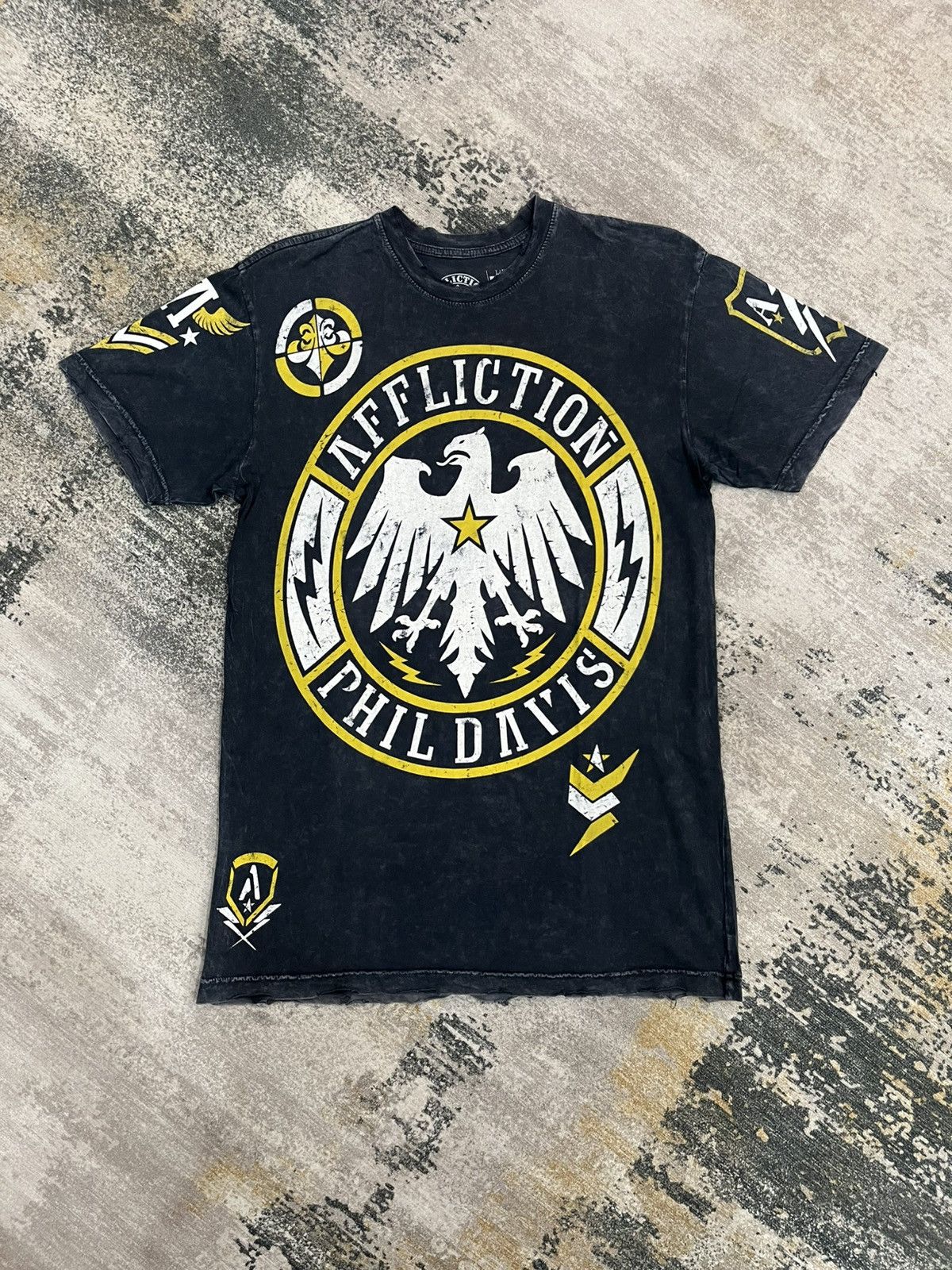 Affliction Vintage Shirt Affliction Phil Davis UFC On Fox 4 Walkout Size US L / EU 52-54 / 3 - 1 Thumbnail