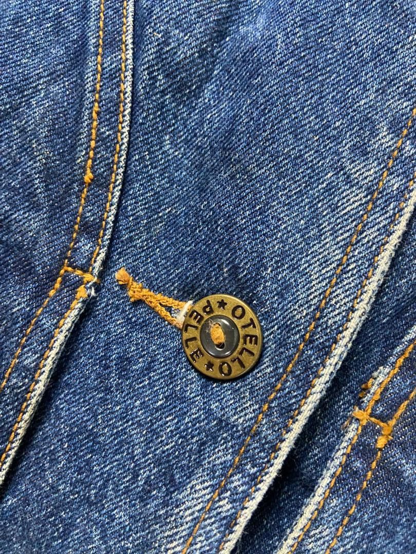 Japanese Brand Vintage OTELLO PELLE Denim Jacket (192) Size US S / EU 44-46 / 1 - 8 Thumbnail