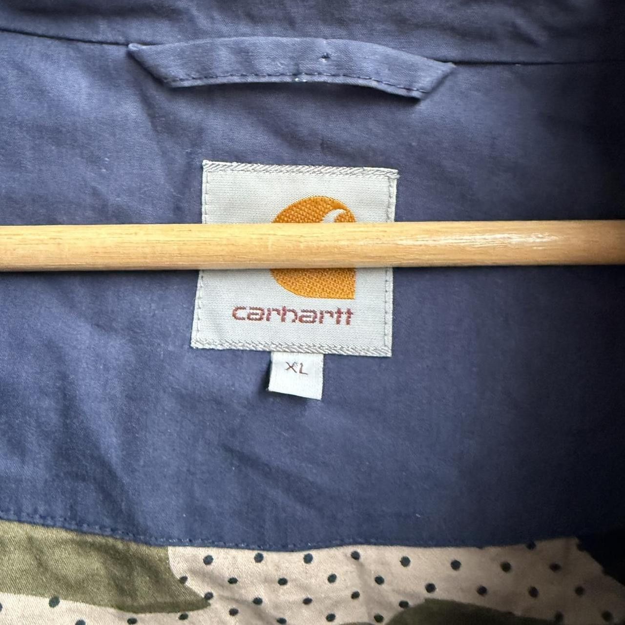 Carhartt Carhartt navy puffe with hood down filled wip Size US XL / EU 56 / 4 - 8 Thumbnail