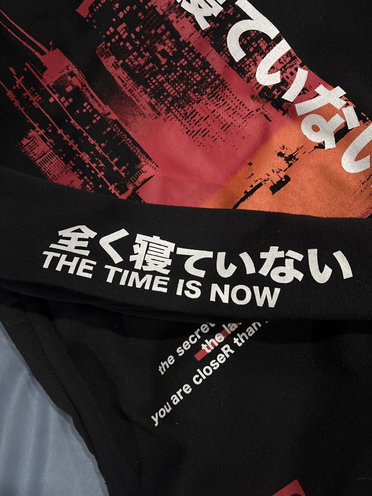 Other Japanese Graphic Skull Hoodie Black Vaporwave Streetwear Size US L / EU 52-54 / 3 - 9 Thumbnail