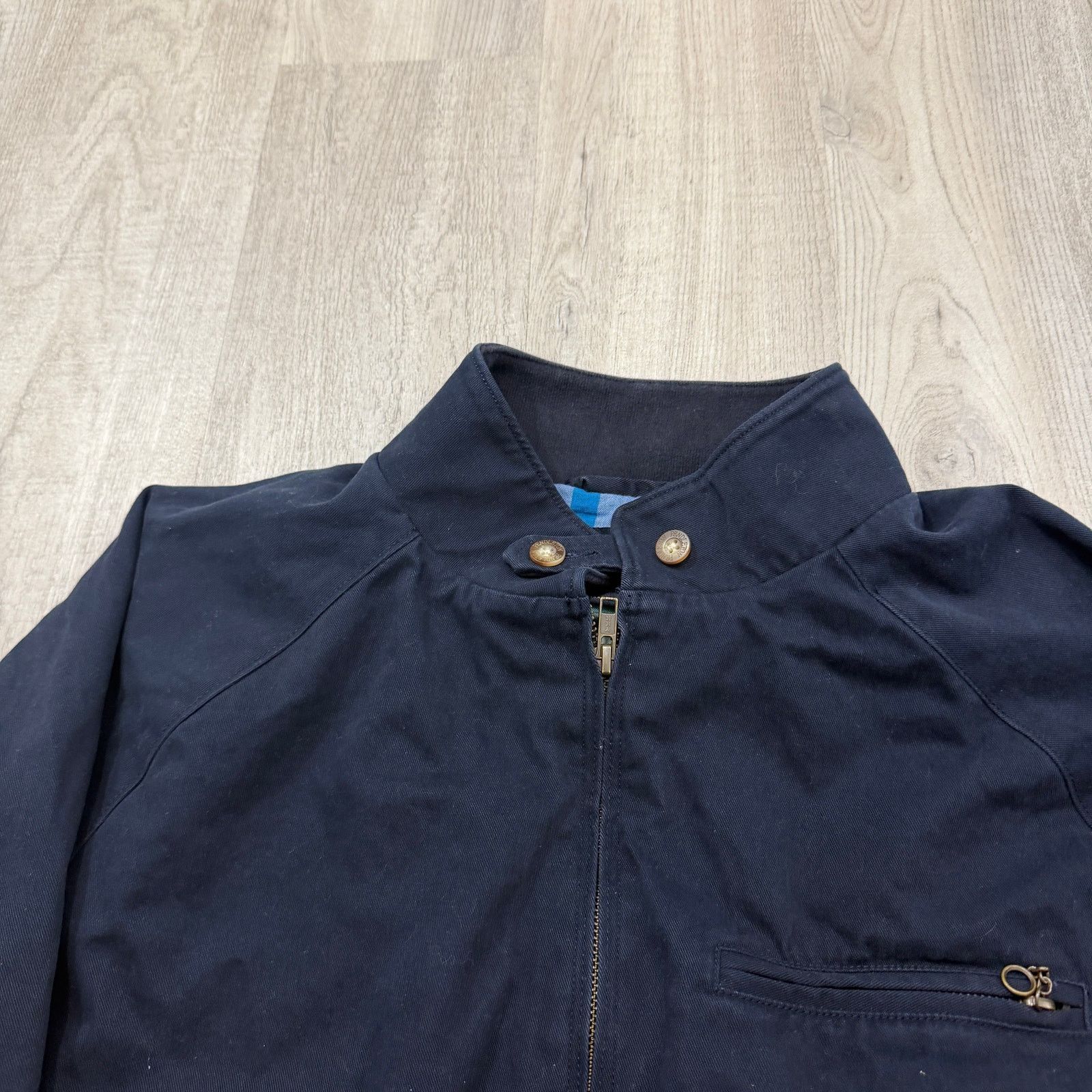 Pendleton Pendleton Bomber Jacket Men's Large Blue Madras Flannel Size US L / EU 52-54 / 3 - 3 Thumbnail