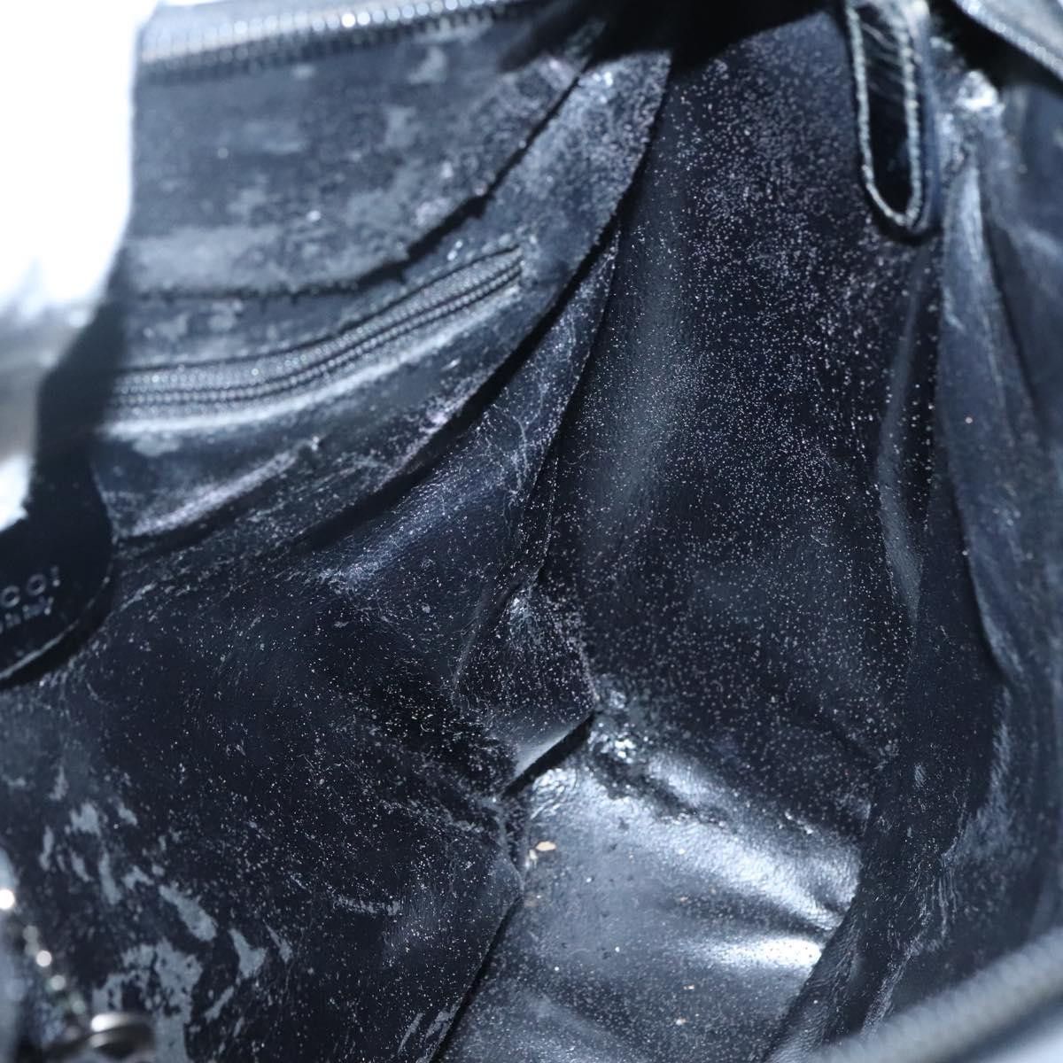 Gucci GUCCI Shoulder Bag Enamel Black 001 3754 001 3754 Size ONE SIZE - 17 Thumbnail