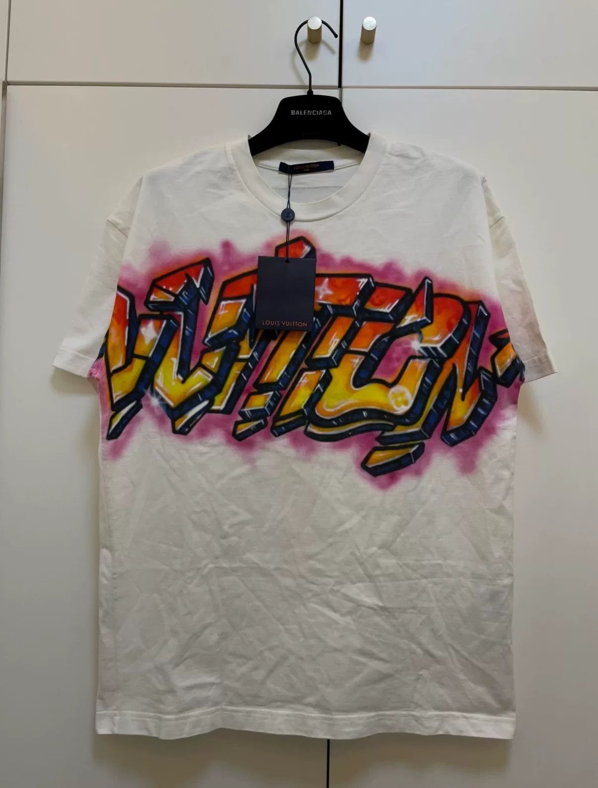 Louis Vuitton louis vuitton graffiti short sleeve t-shirt Size US M / EU 48-50 / 2 - 1 Thumbnail