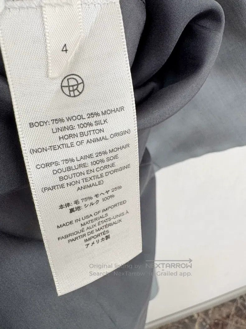 The Row The row size 4 Brand-new suit jacket with tag Size M / US 6-8 / IT 42-44 - 4 Thumbnail